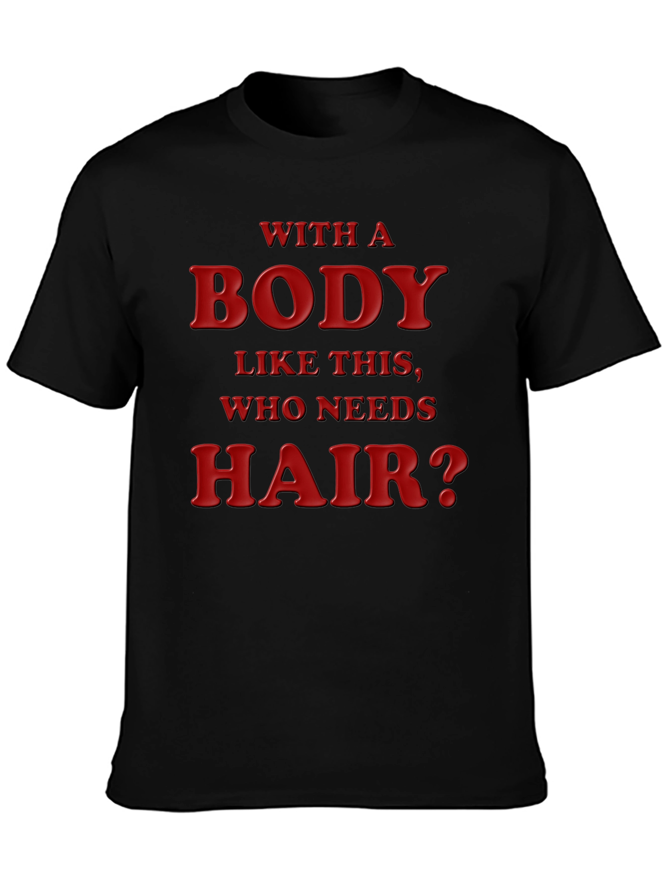 Humorous Baldness Acceptance T-Shirt