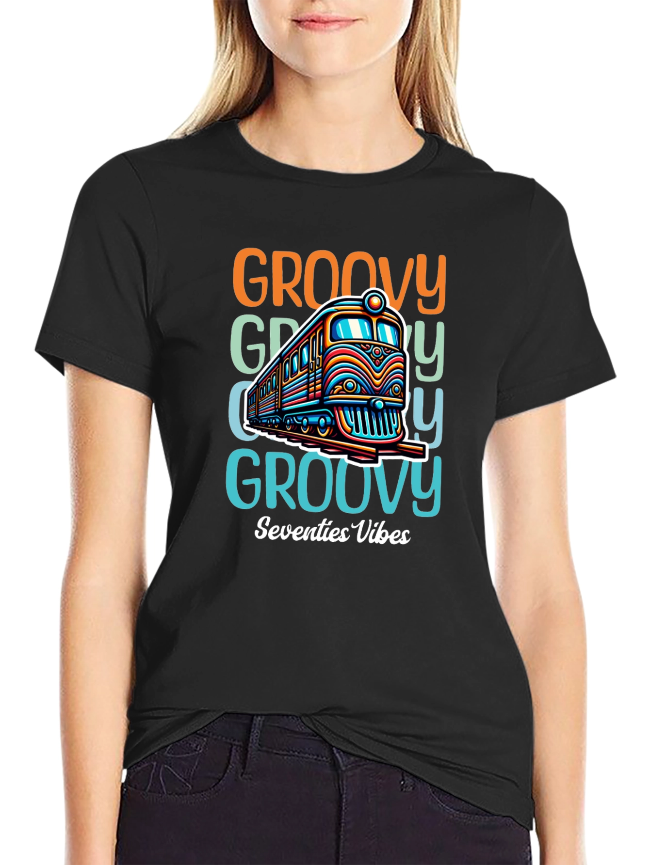 Groovy Seventies Vibes Graphic Tee
