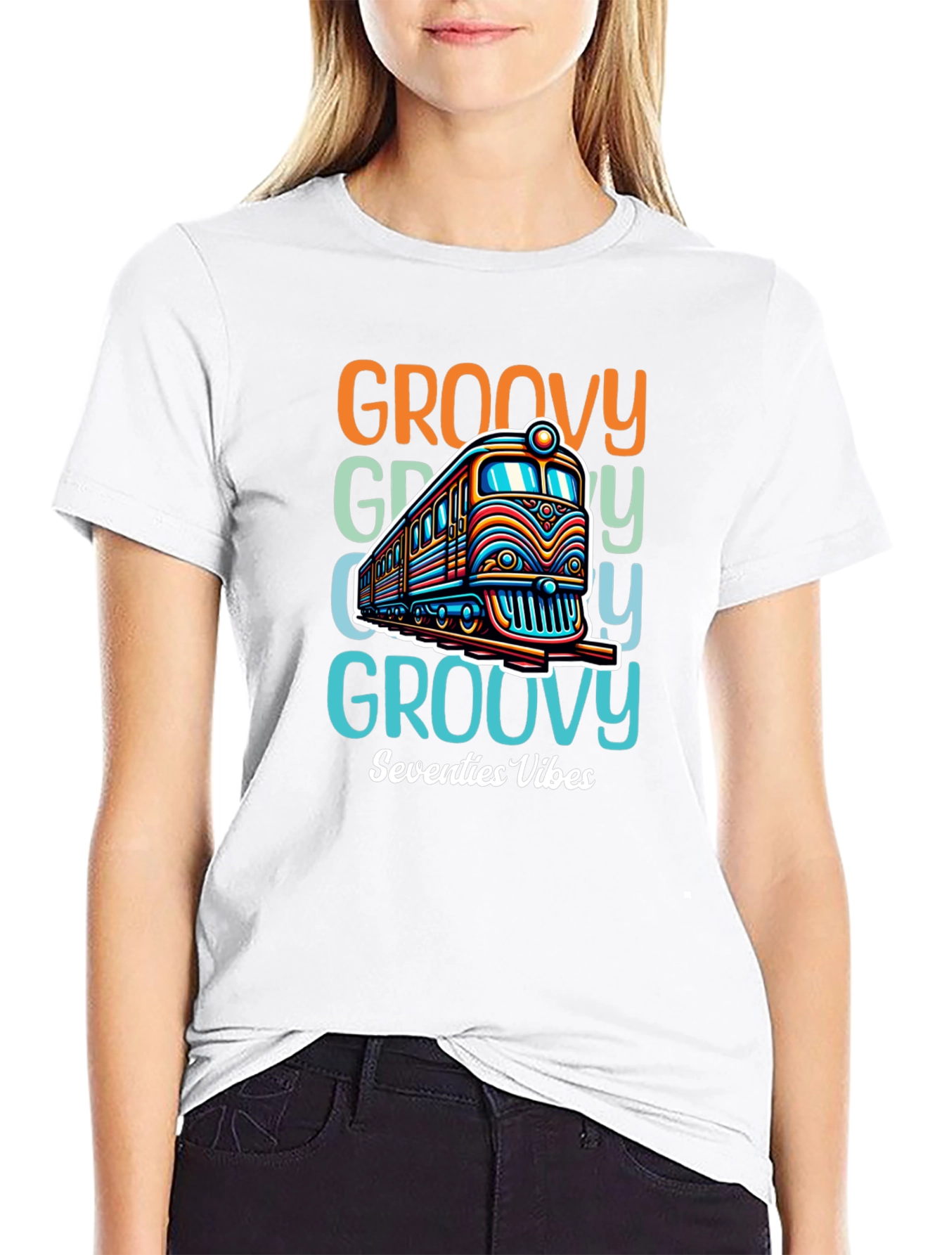 Groovy Seventies Vibes Graphic Tee