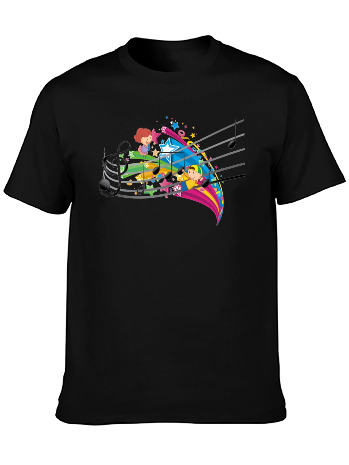 Musical Notes Kids T-Shirt