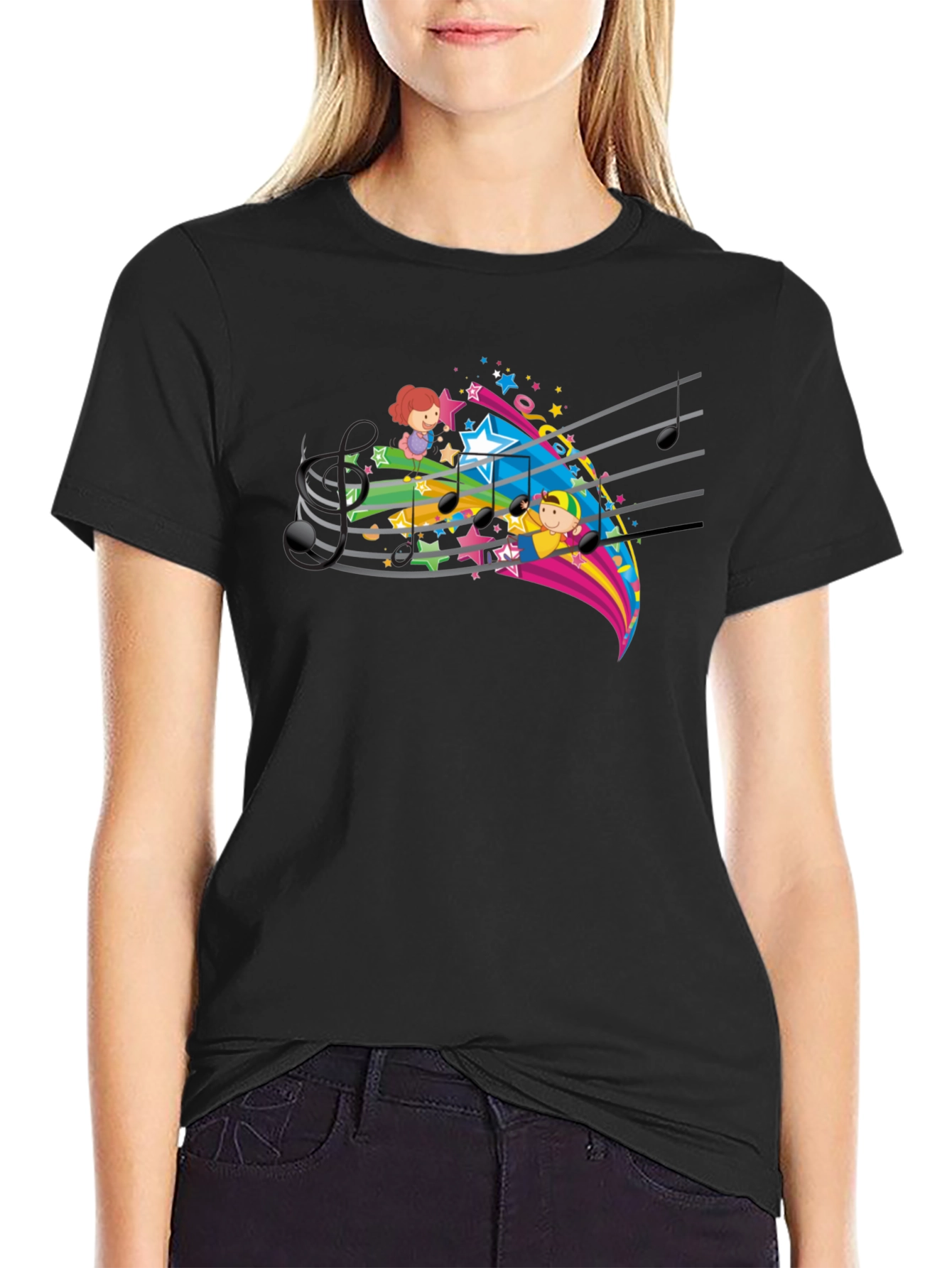 Musical Notes Kids T-Shirt