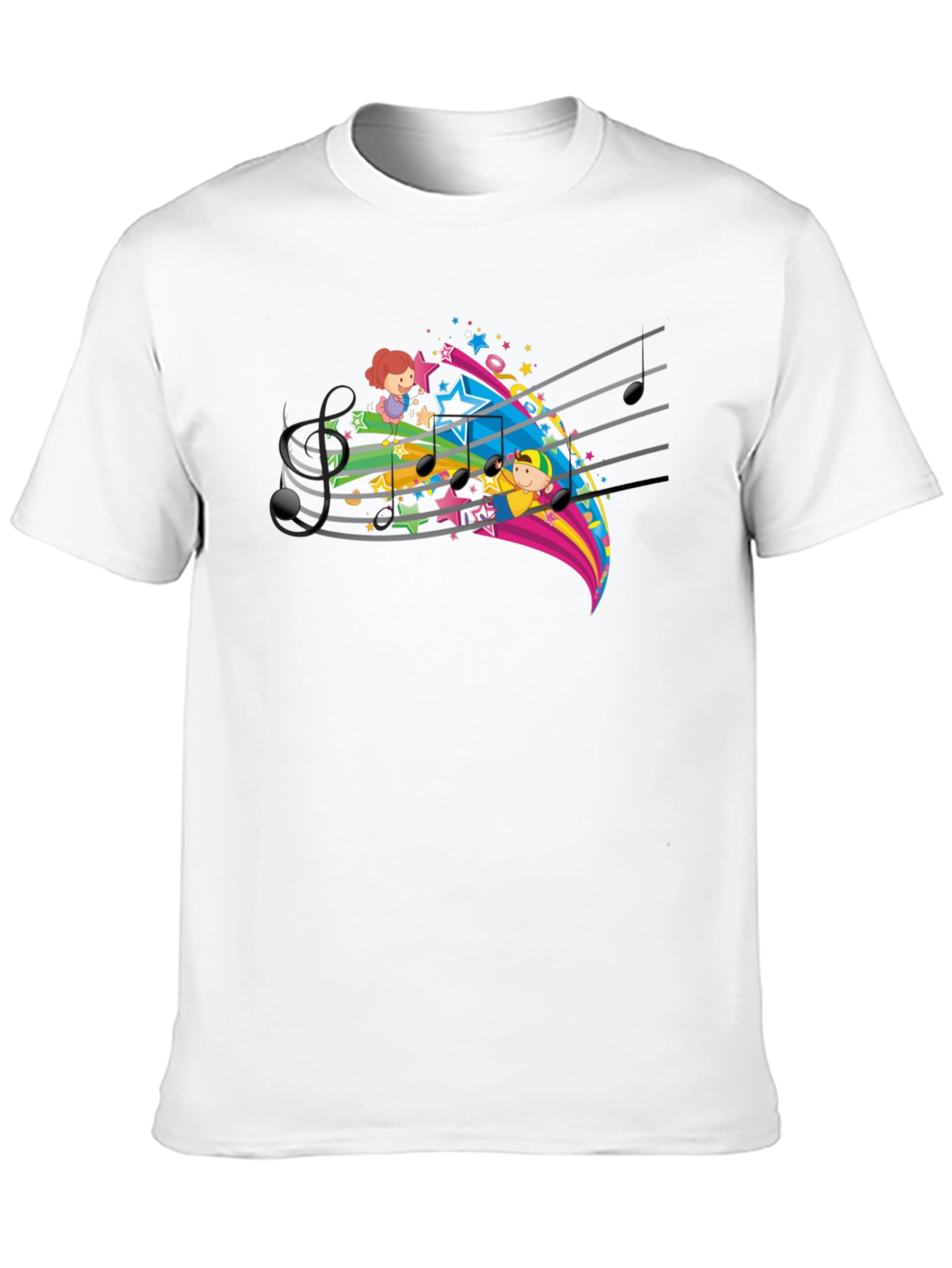 Musical Notes Kids T-Shirt
