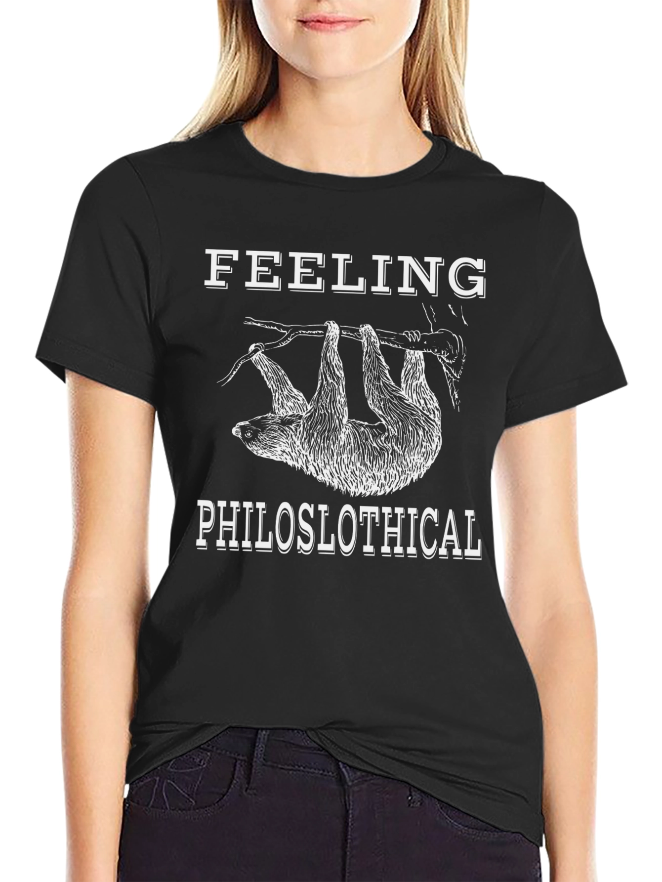 Philoslothical Sloth Graphic T-Shirt