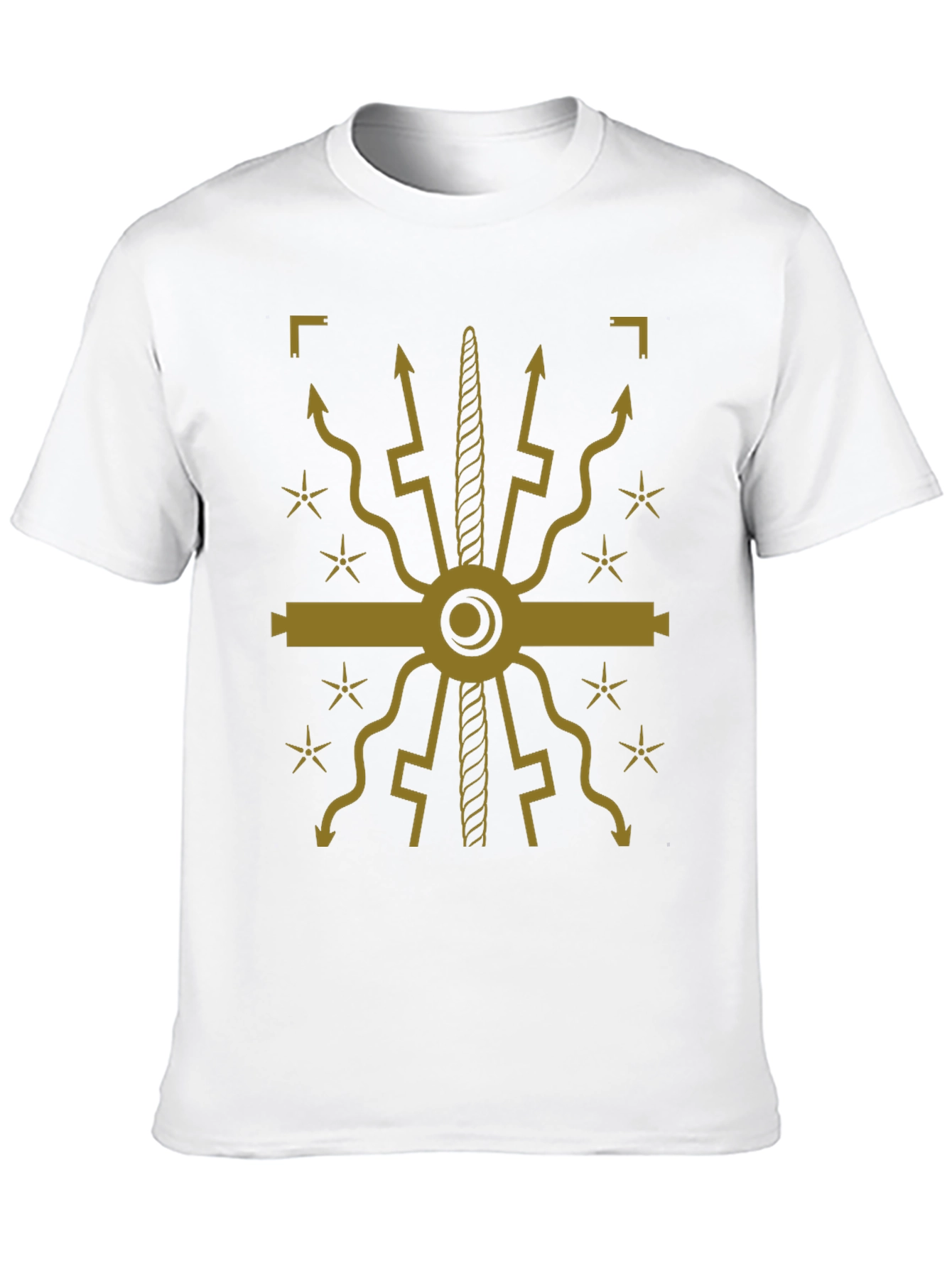 Ancient Symbol Graphic Tee - Black