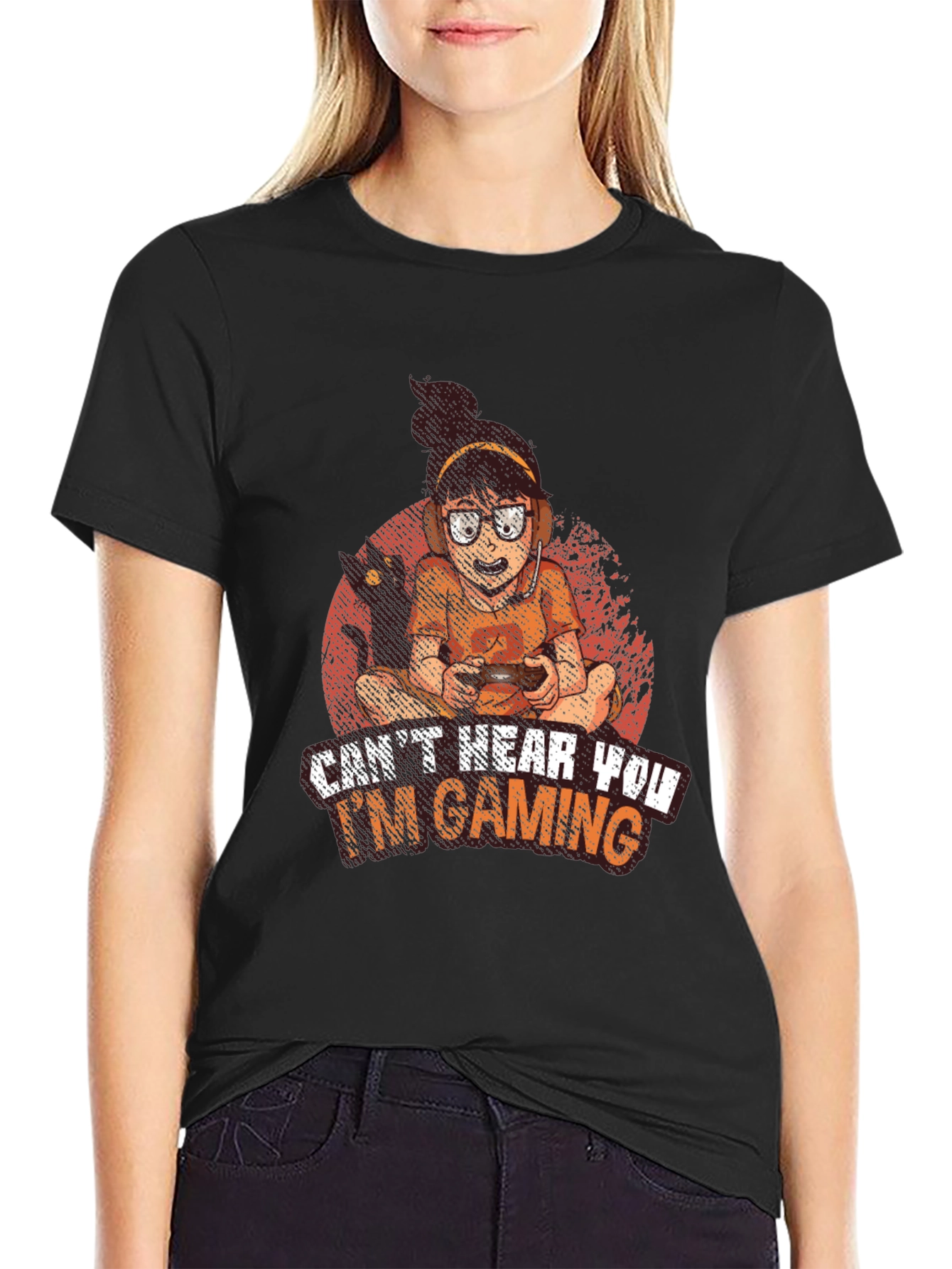 Funny Velma Gaming T-Shirt - Cant Hear You