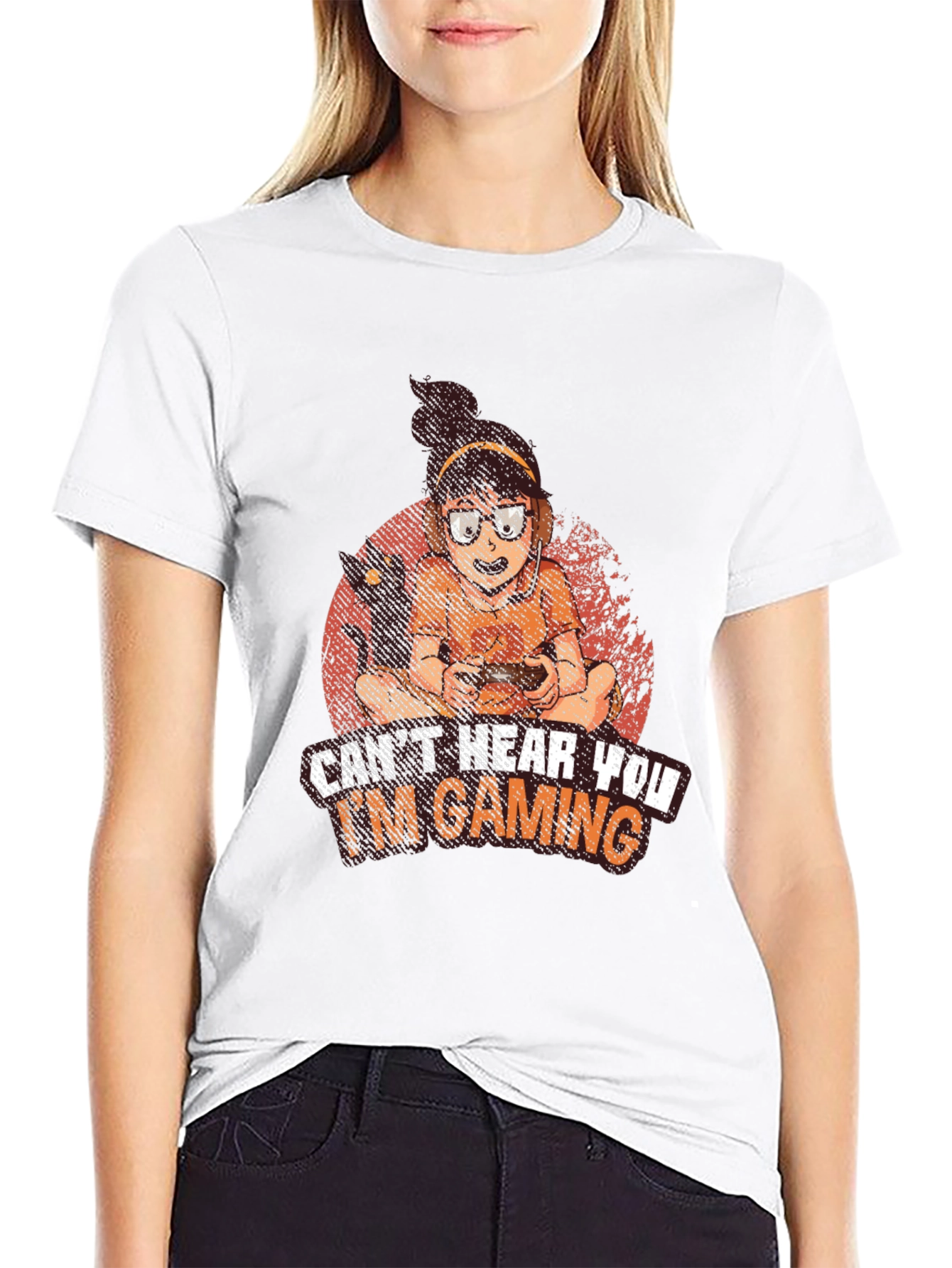 Funny Velma Gaming T-Shirt - Cant Hear You