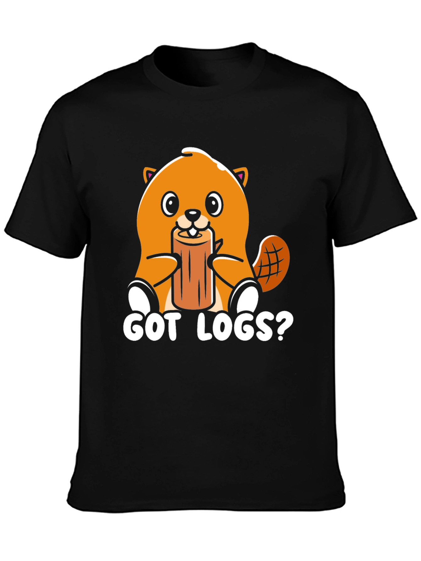 Got Logs? Beaver Graphic T-Shirt