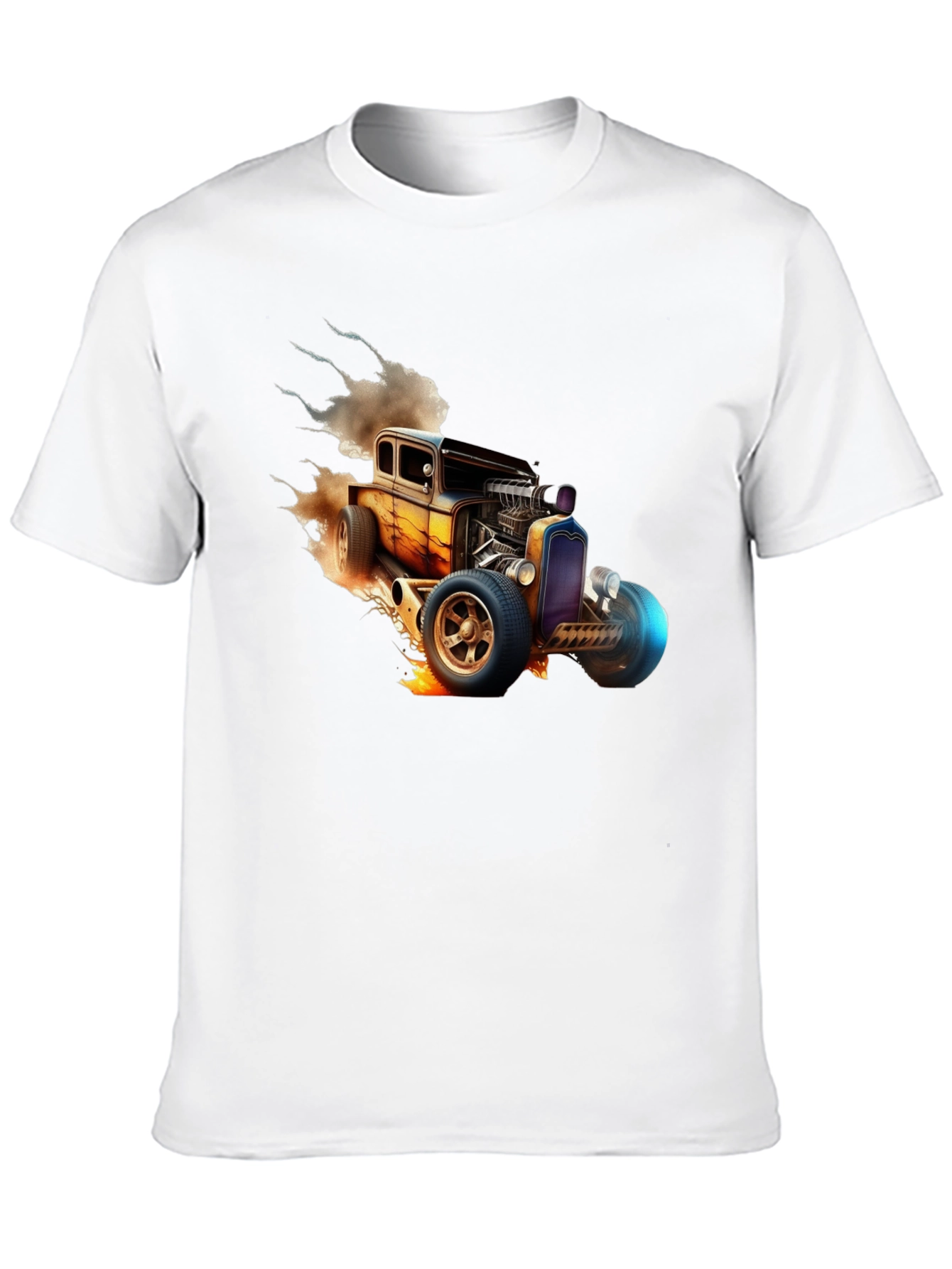 Hot Rod Graphic Tee - Classic Car Design
