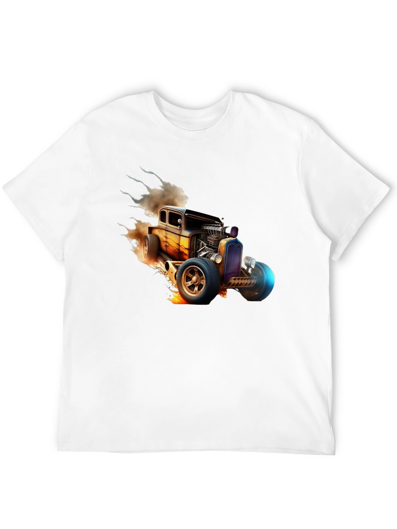 Hot Rod Graphic Tee - Classic Car Design
