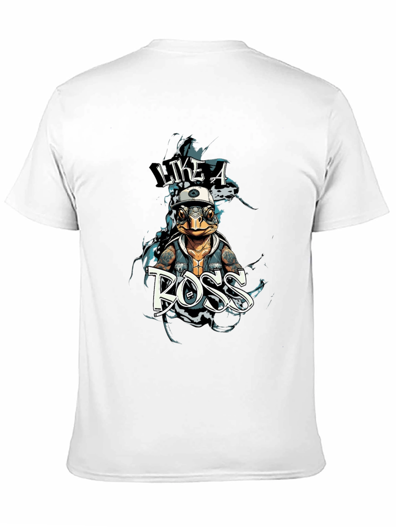 Like a Boss Turtle Graphic T-Shirt - Unisex