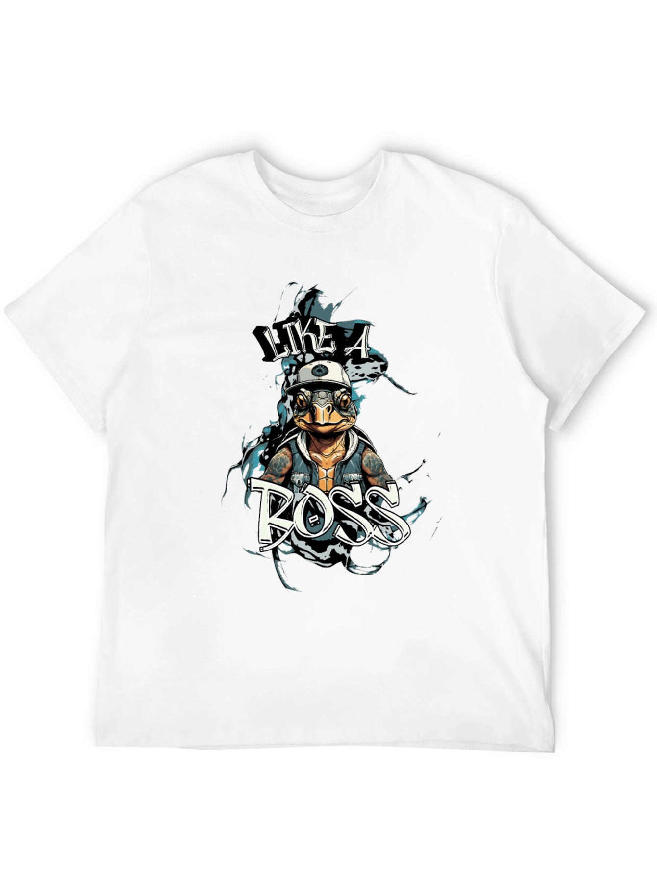 Like a Boss Turtle Graphic T-Shirt - Unisex