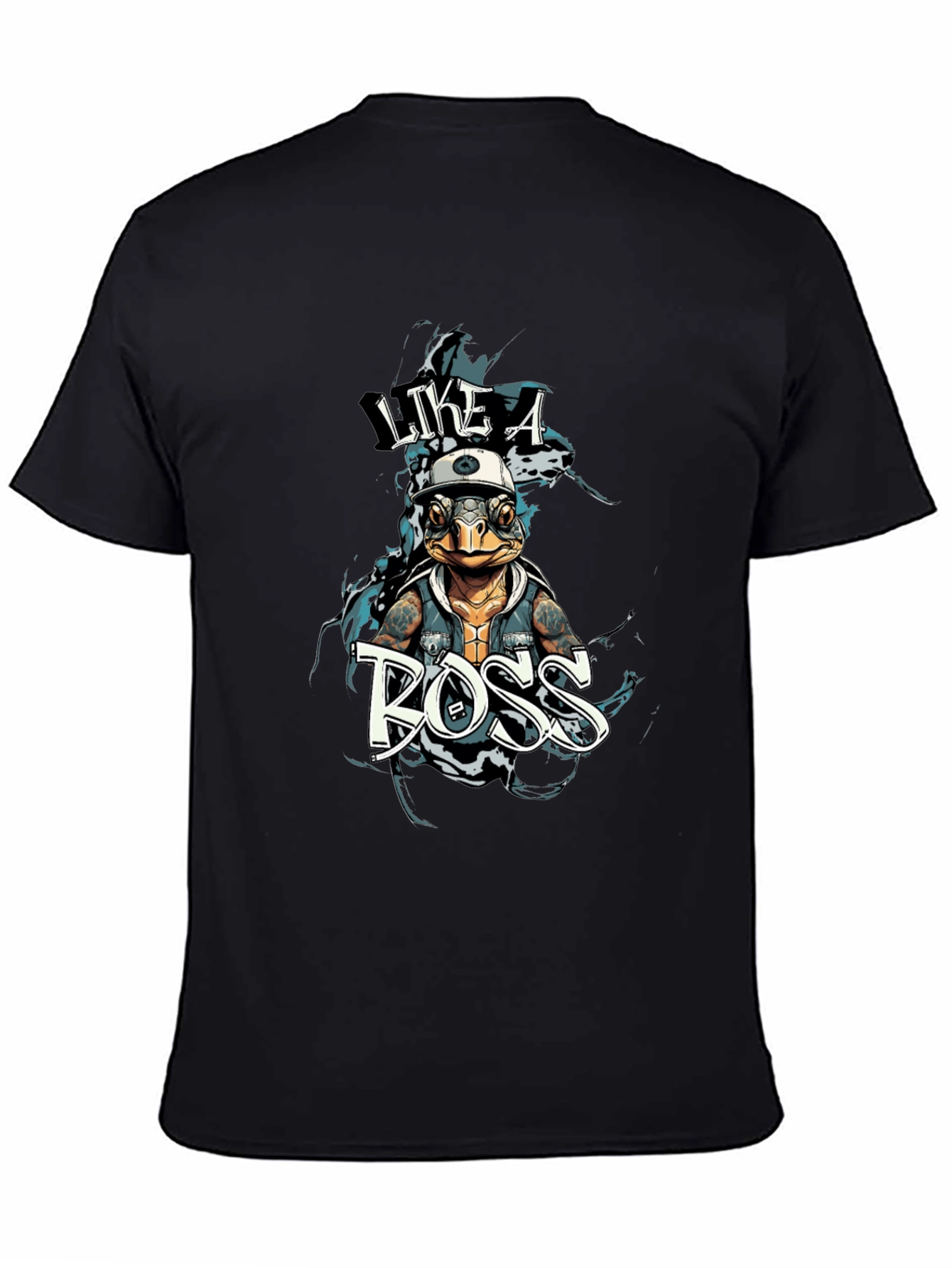 Like a Boss Turtle Graphic T-Shirt - Unisex