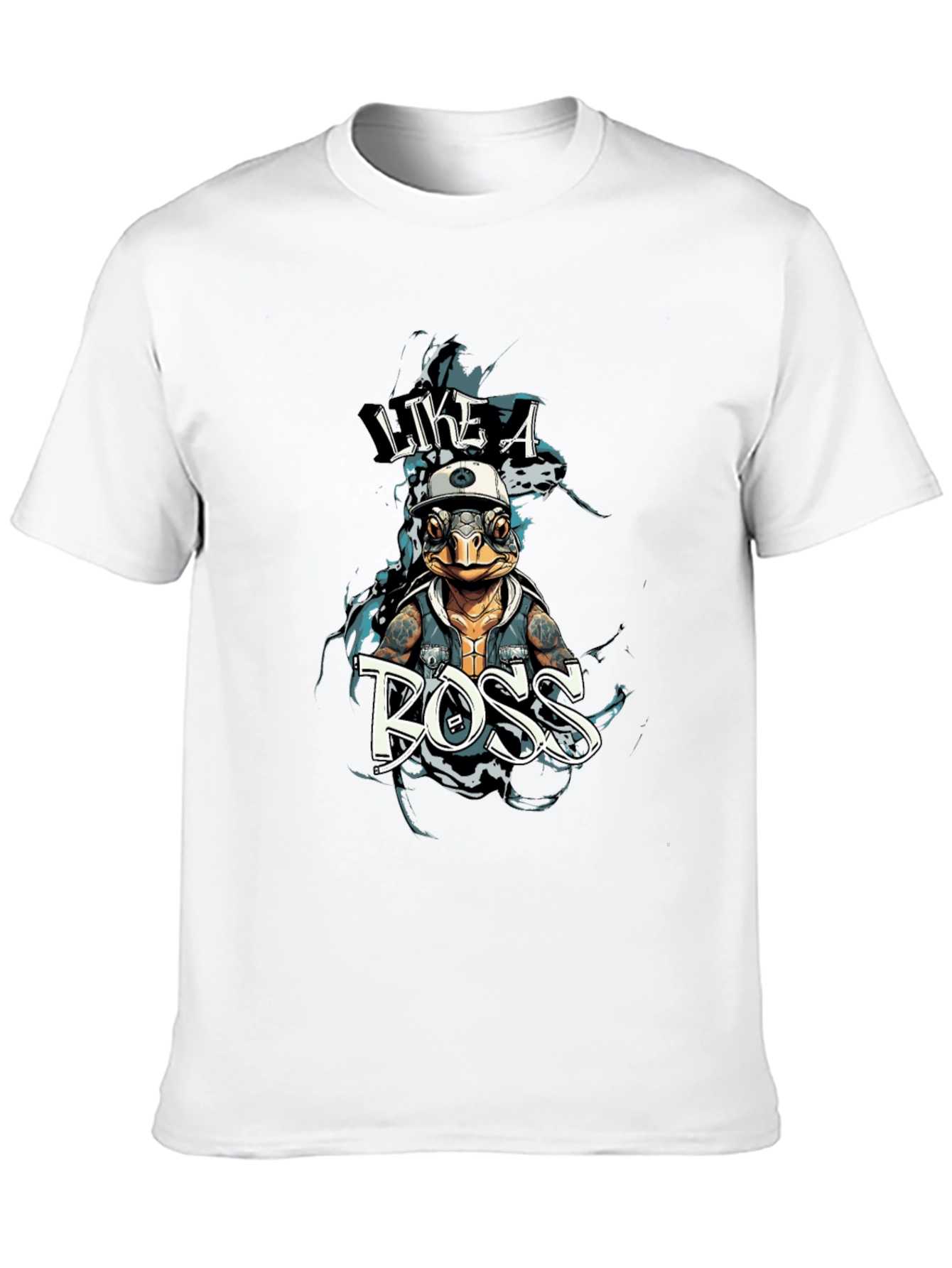 Like a Boss Turtle Graphic T-Shirt - Unisex