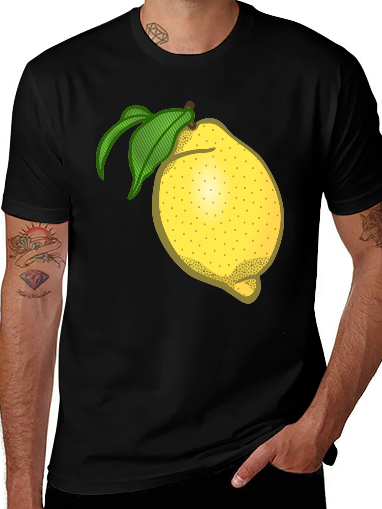 Lemon Graphic T-Shirt - Fruity Fun Fashion