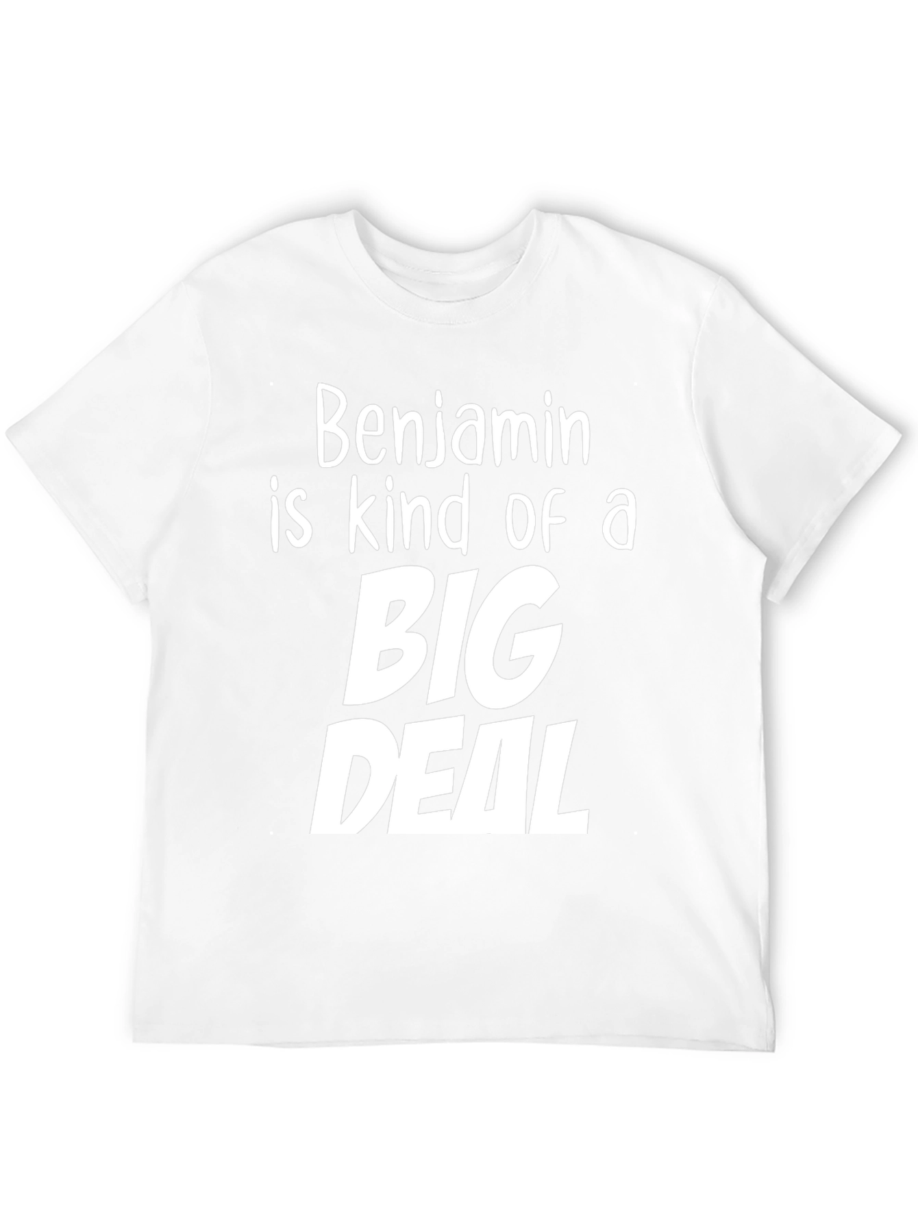 Benjamin Big Deal T-Shirt - Bold Graphic Tee