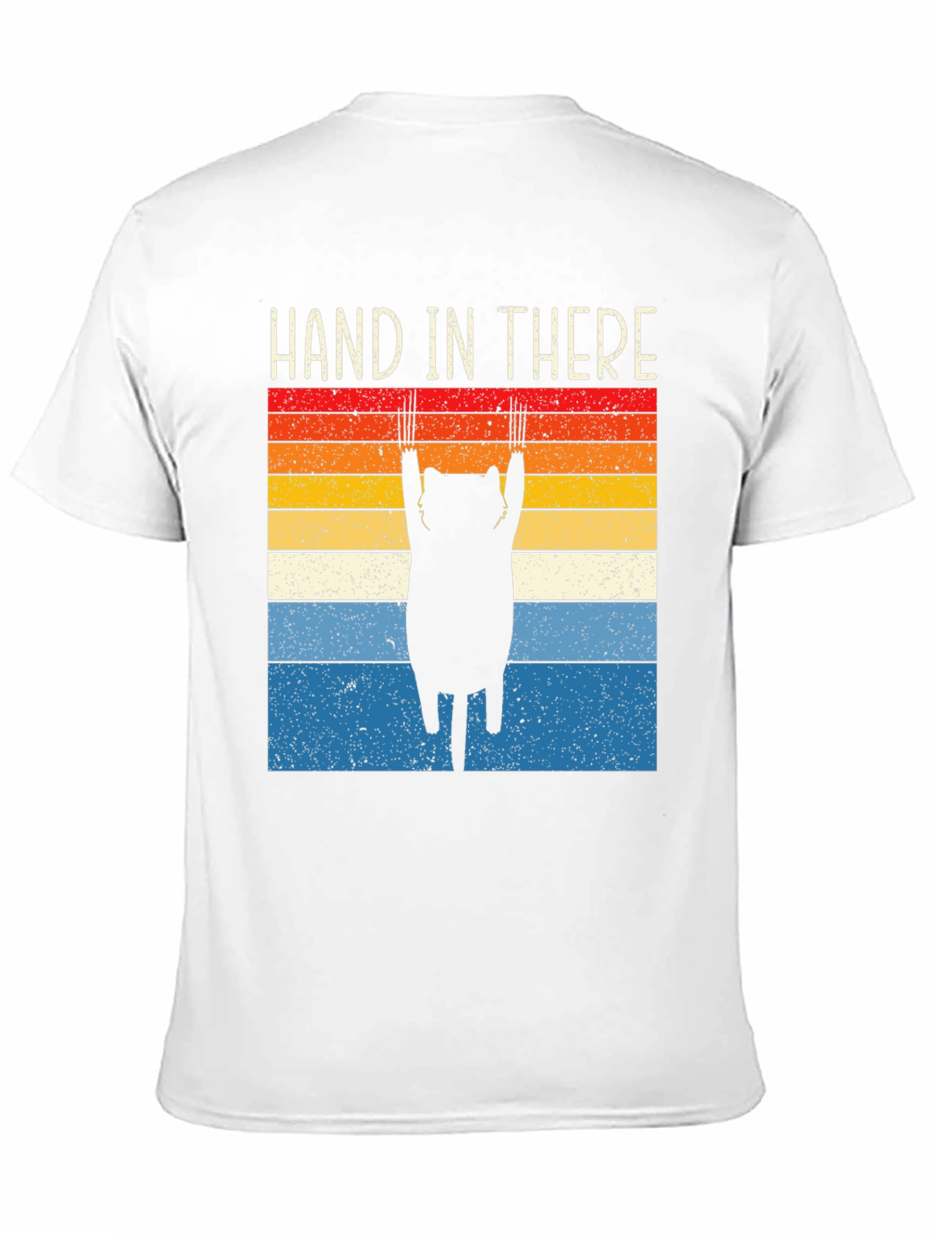 Hand In There Cat Graphic T-Shirt