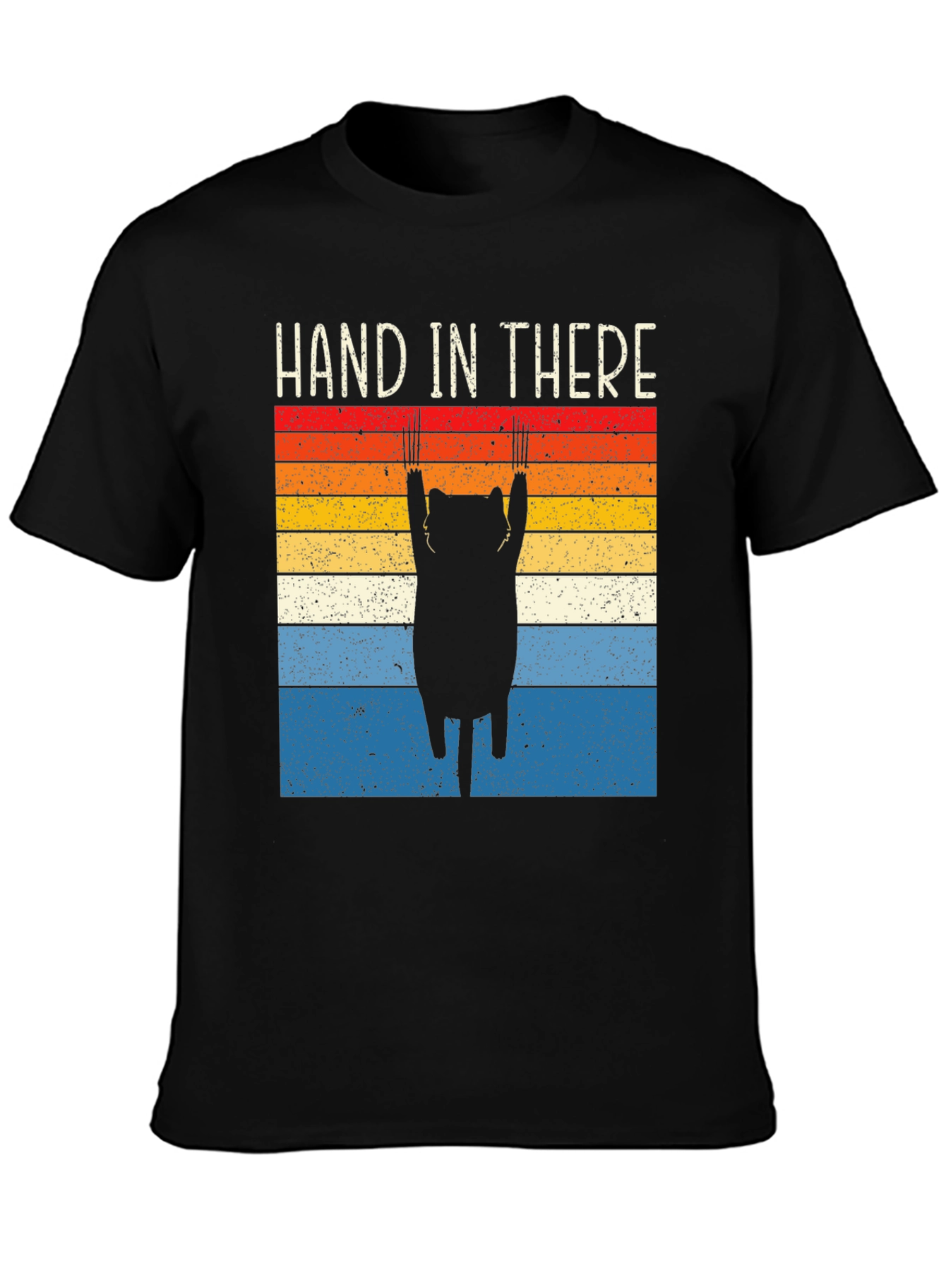 Hand In There Cat Graphic T-Shirt