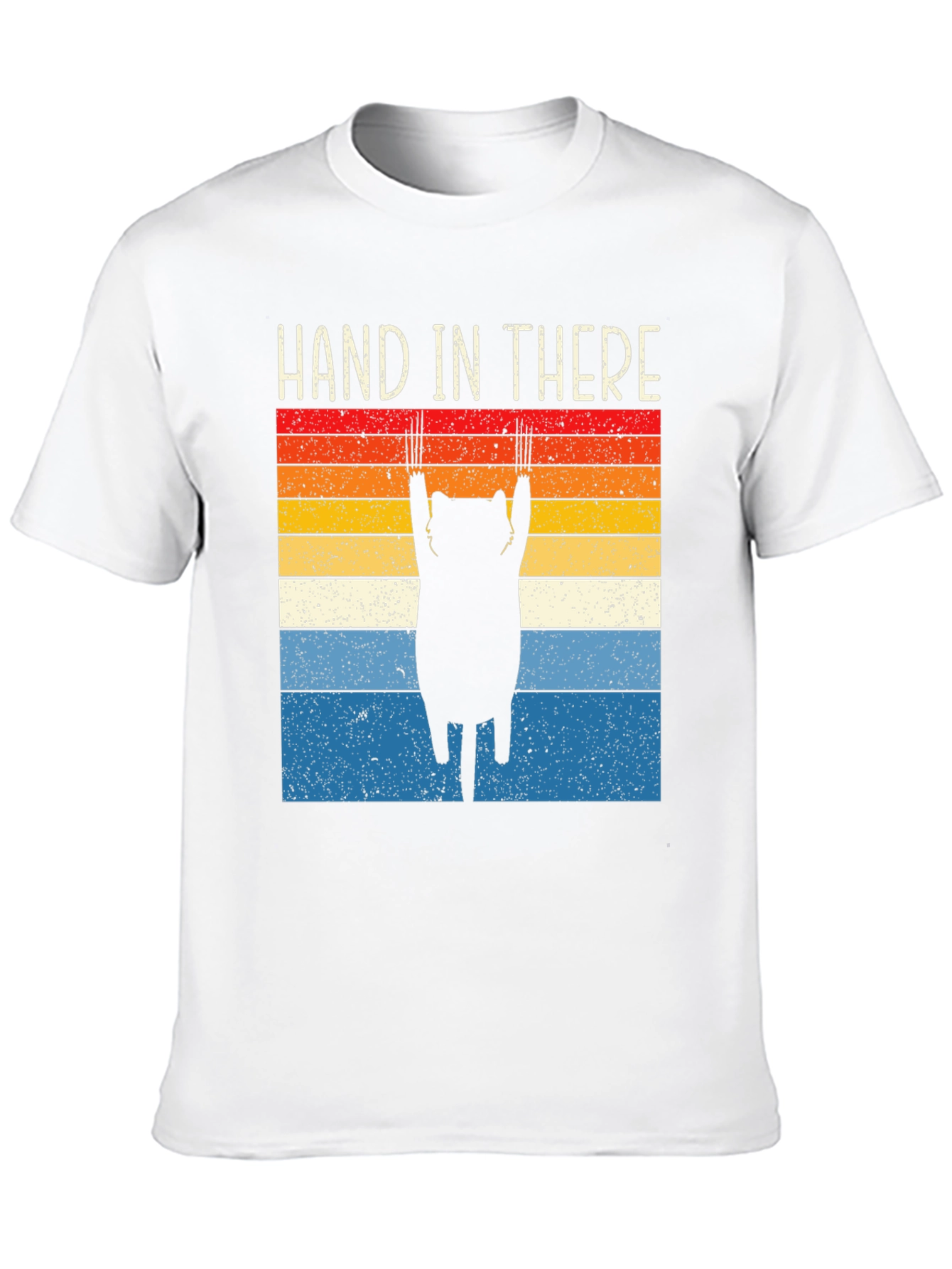 Hand In There Cat Graphic T-Shirt