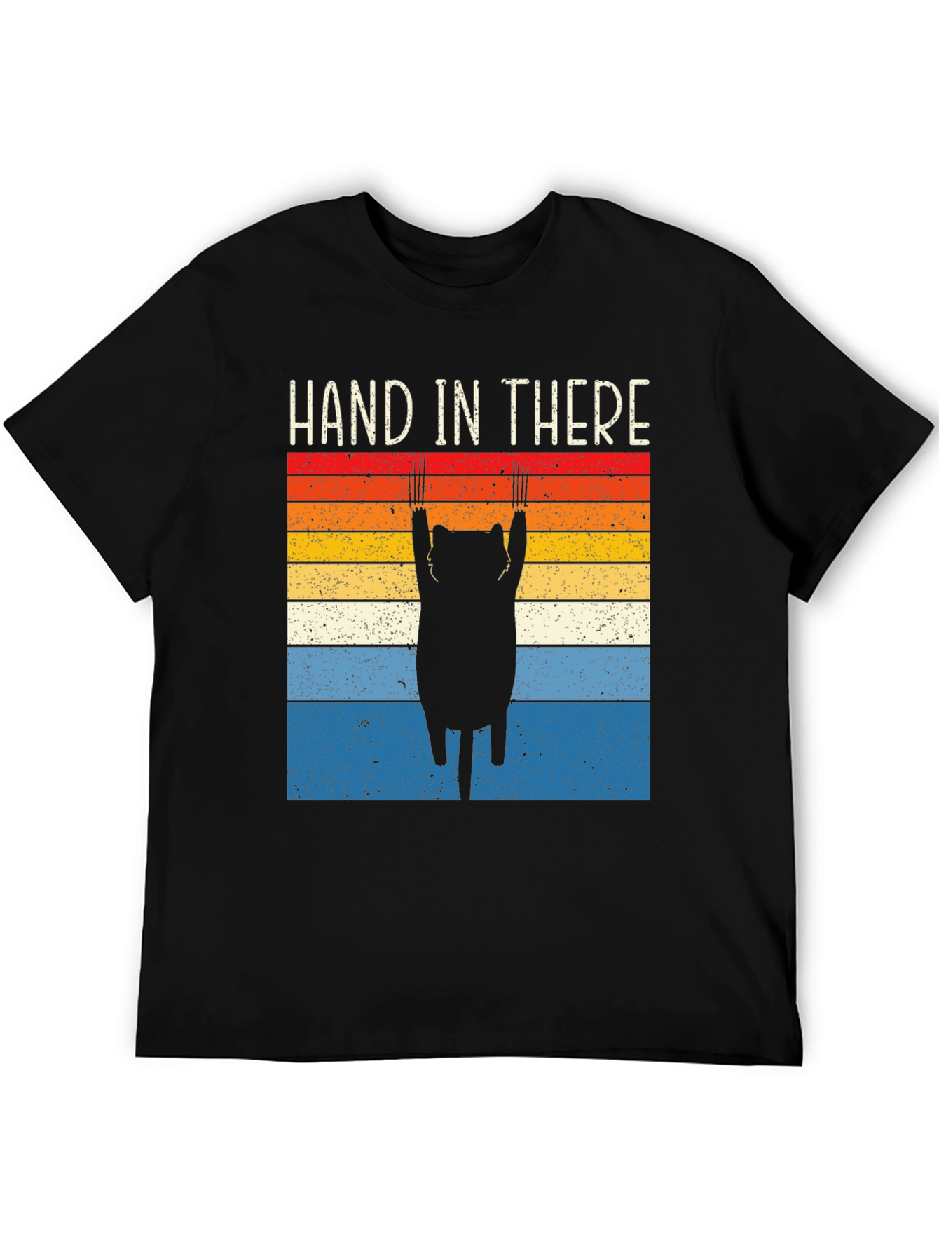 Hand In There Cat Graphic T-Shirt