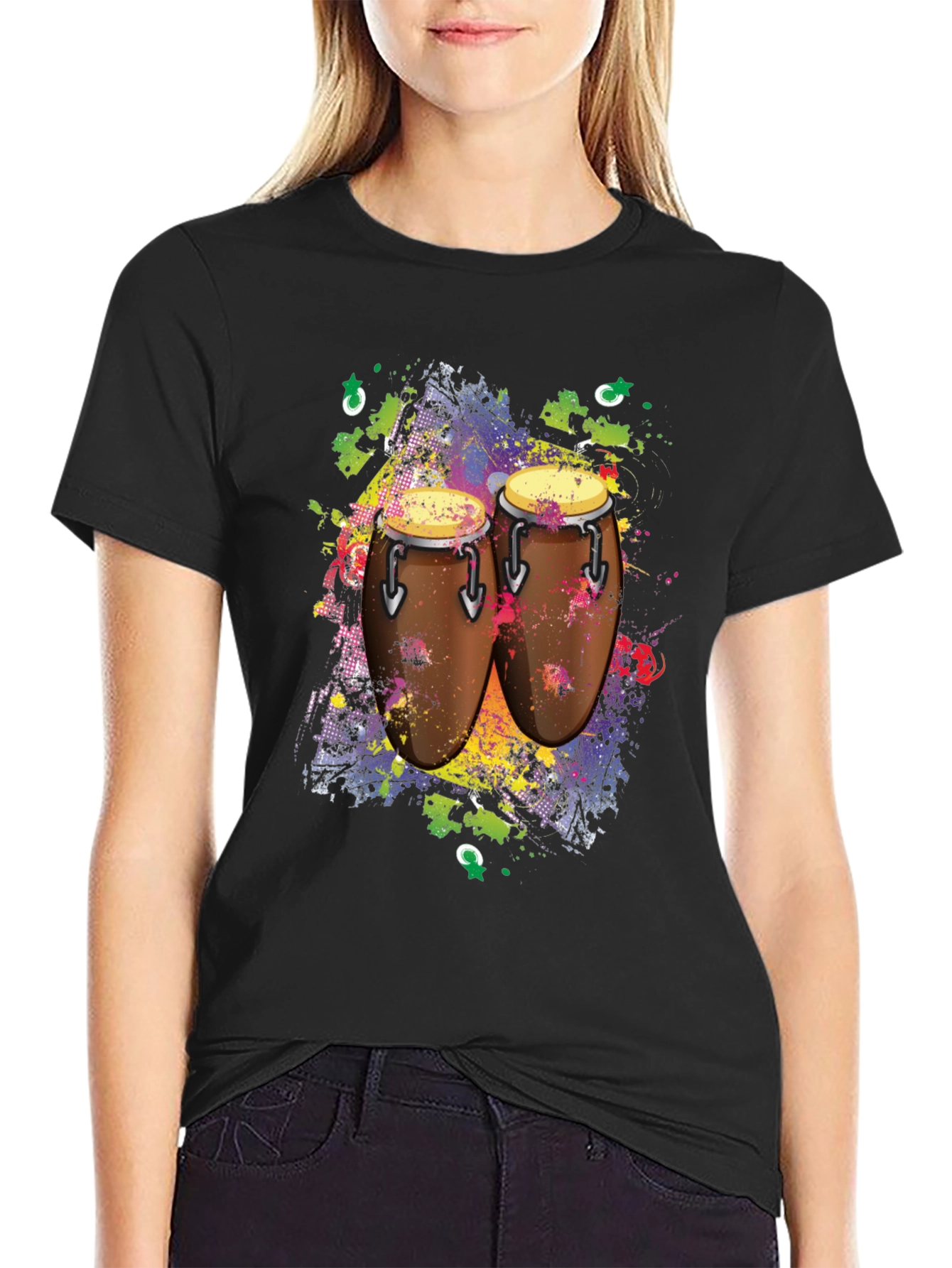 Conga Drums Graphic Tee