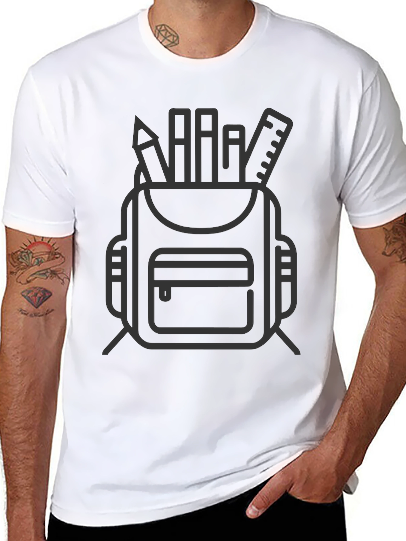 Back to School Backpack T-Shirt