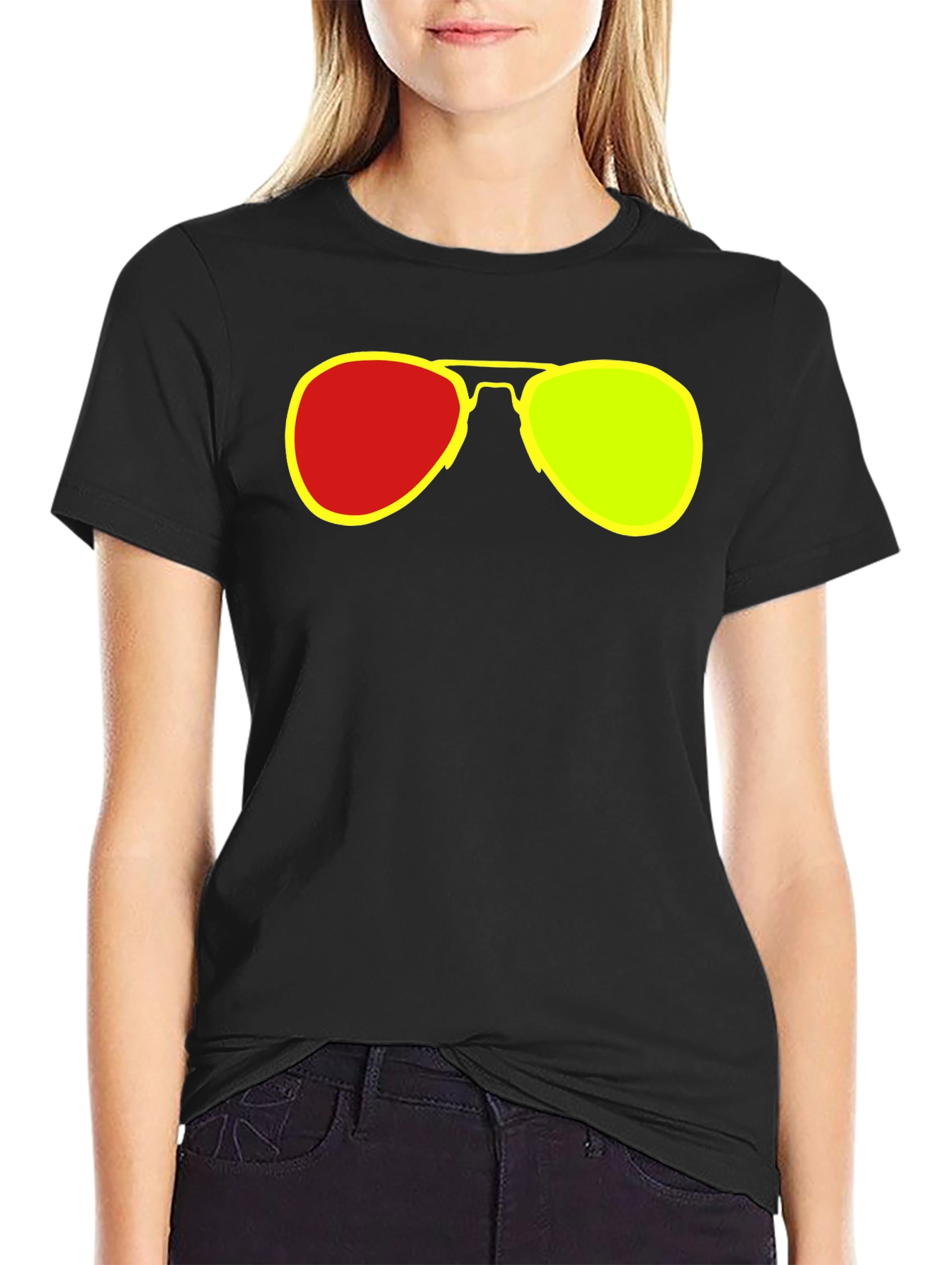 Retro Sunglasses Graphic T-Shirt - Cool & Casual