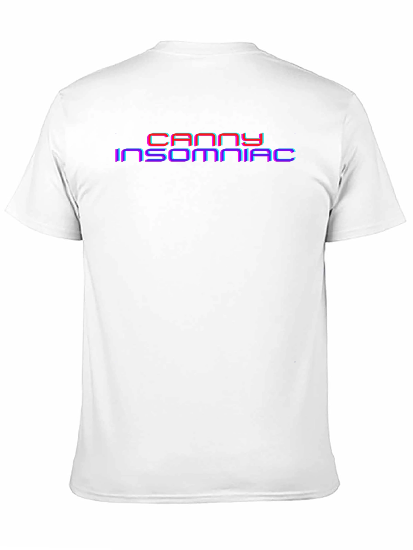 Canny Insomniac Graphic Tee - Black Cotton Blend Shirt