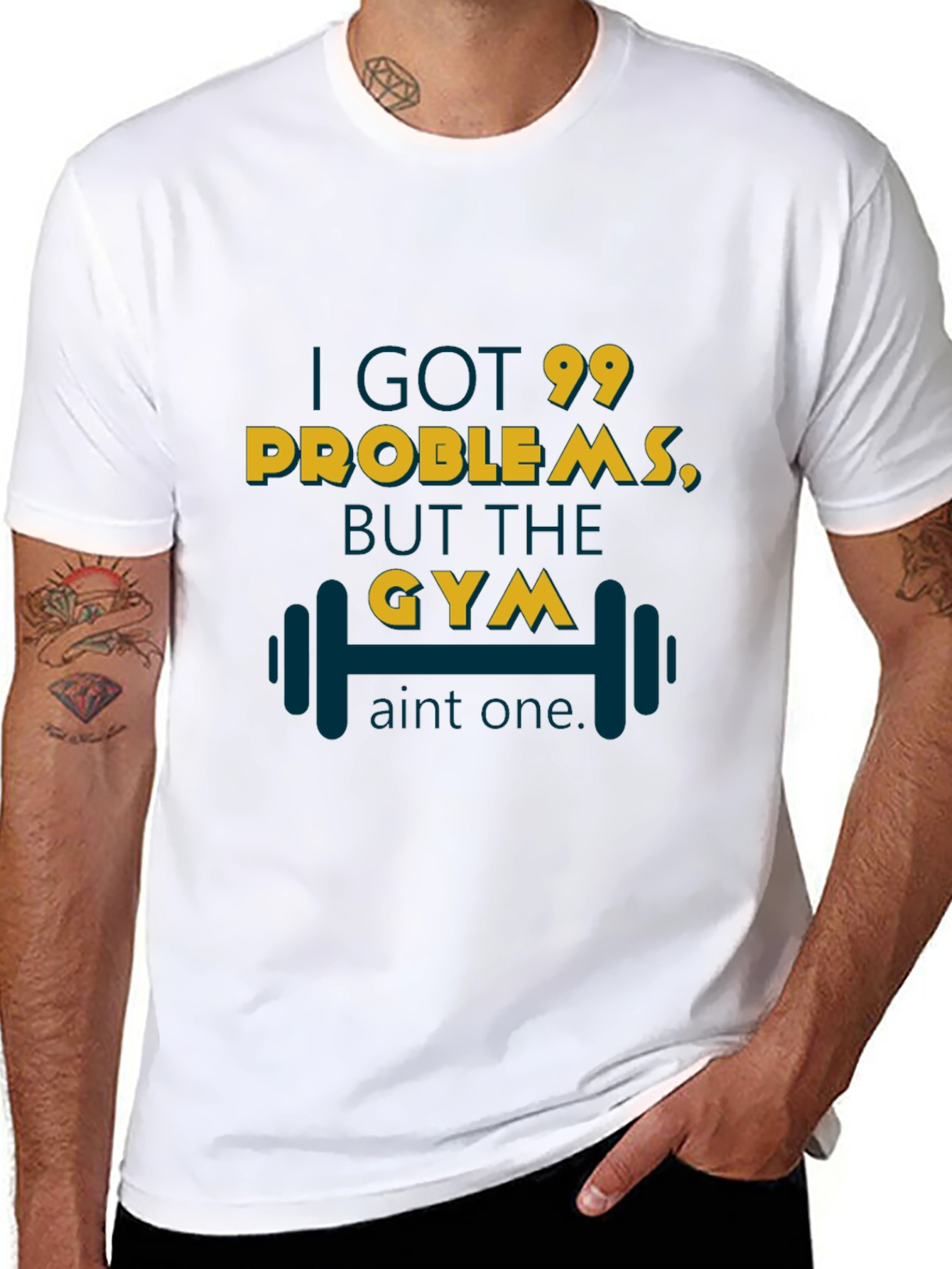 Gym Motivation T-Shirt - 99 Problems