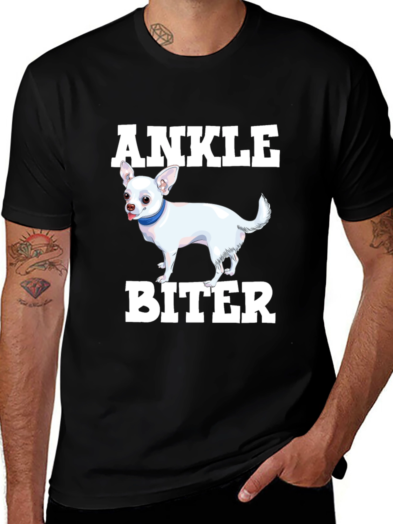 Ankle Biter Dog Graphic Tee