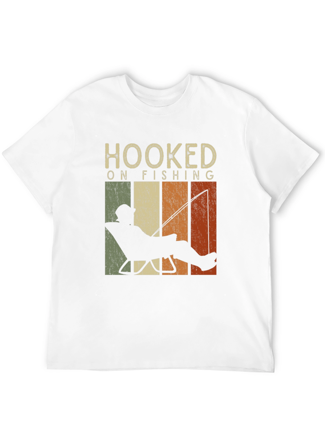 Hooked on Fishing Graphic T-Shirt