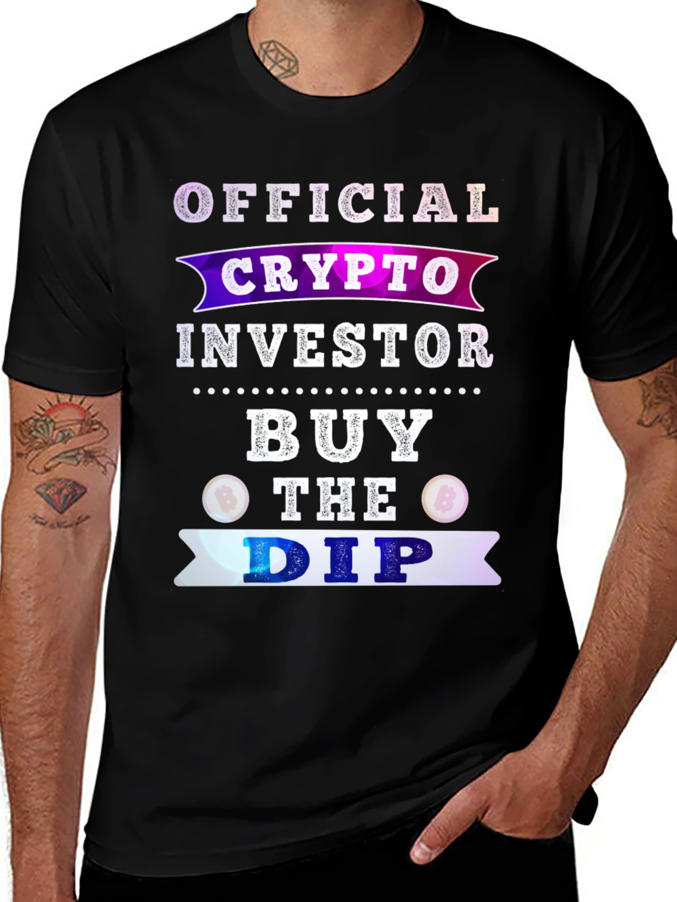 Crypto Investor T-Shirt - Buy The Dip