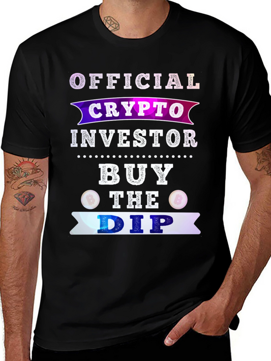 Crypto Investor T-Shirt - Buy The Dip