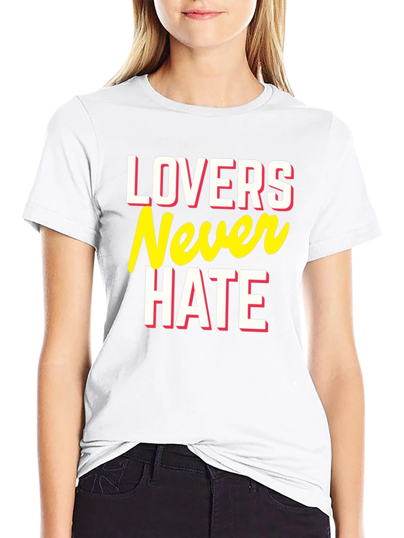 Lovers Never Hate Graphic Tee