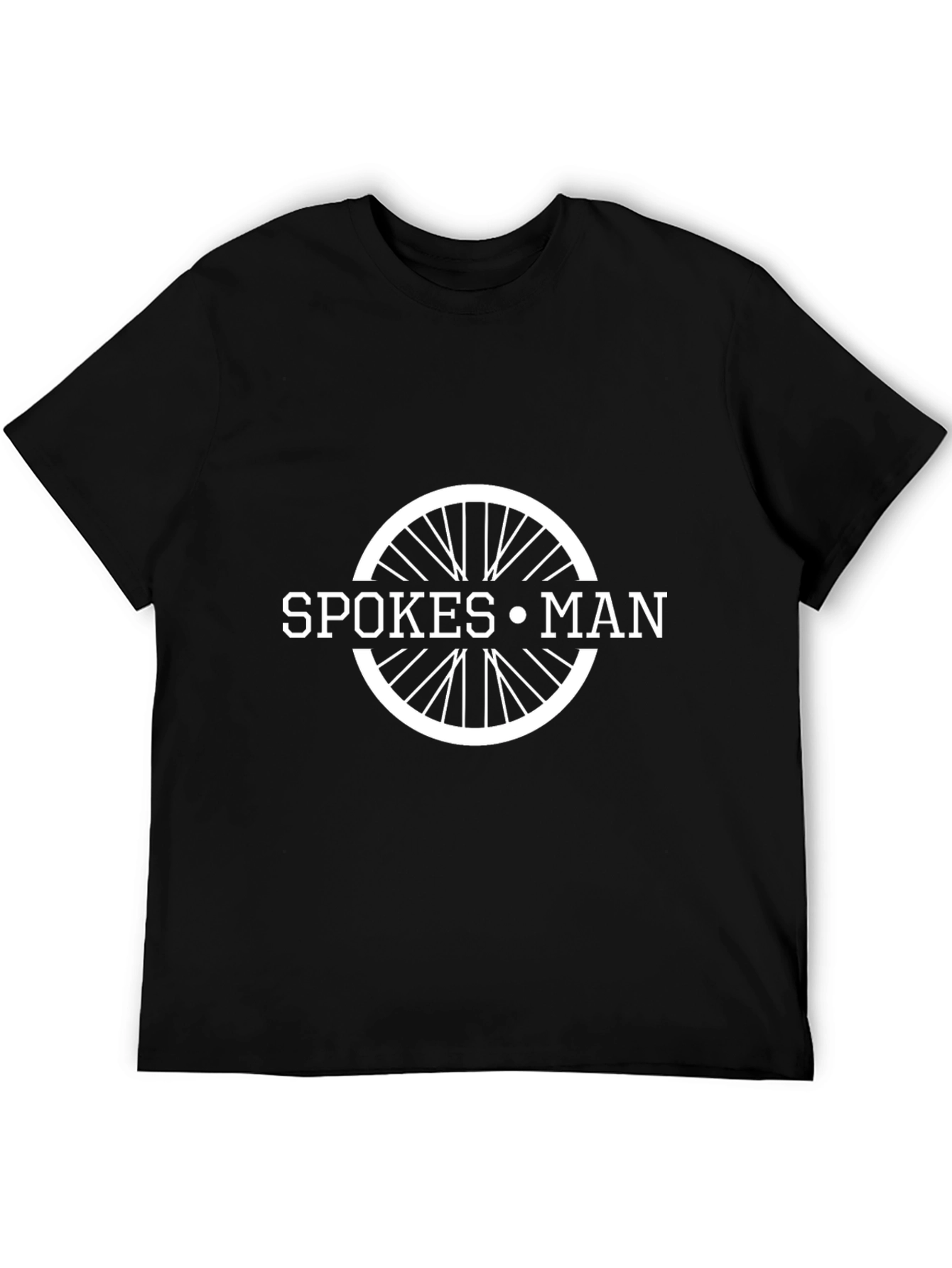 Spokes Man Graphic Tee - Cyclist T-Shirt