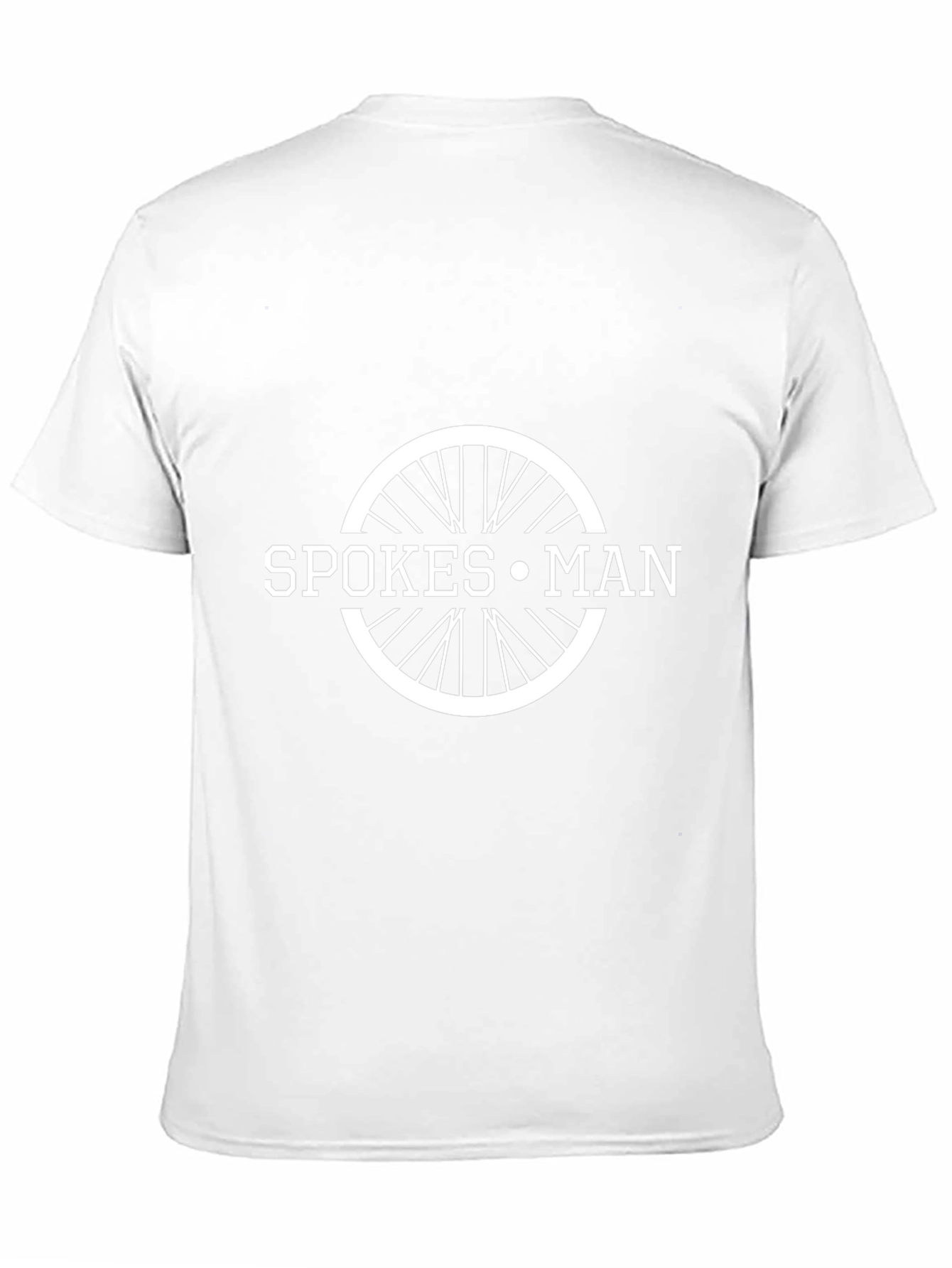 Spokes Man Graphic Tee - Cyclist T-Shirt