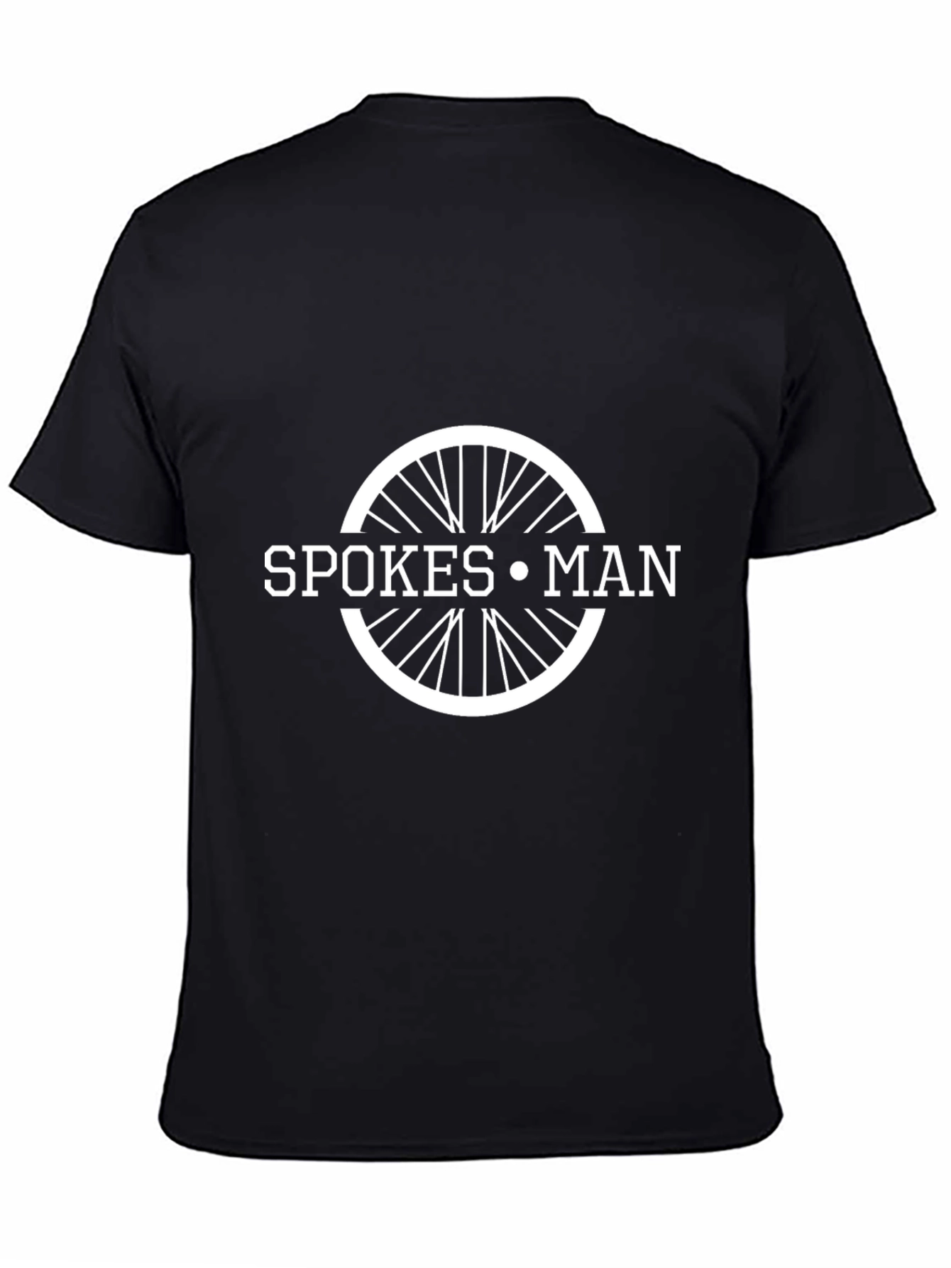 Spokes Man Graphic Tee - Cyclist T-Shirt
