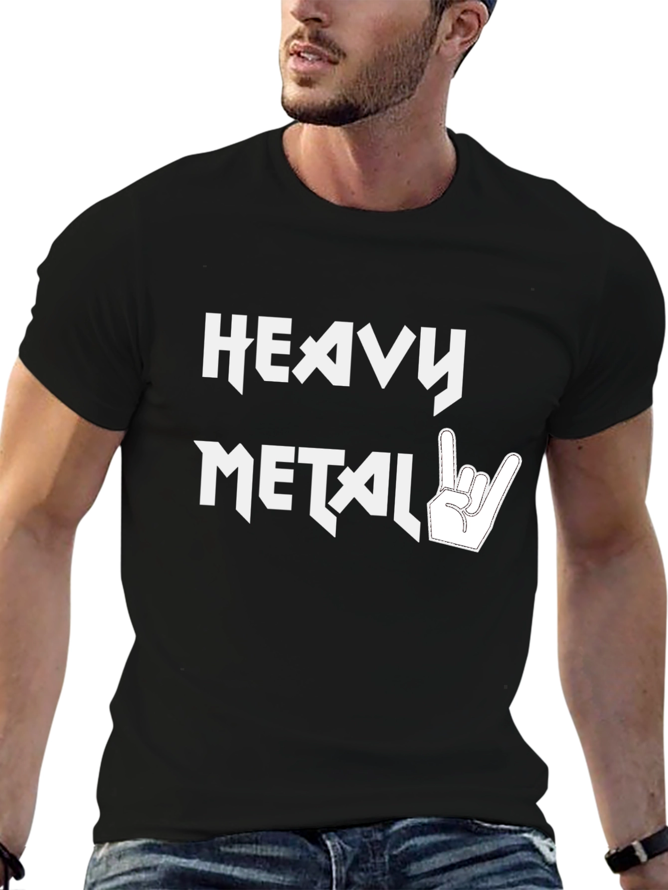 Heavy Metal Graphic Tee - Rock On!