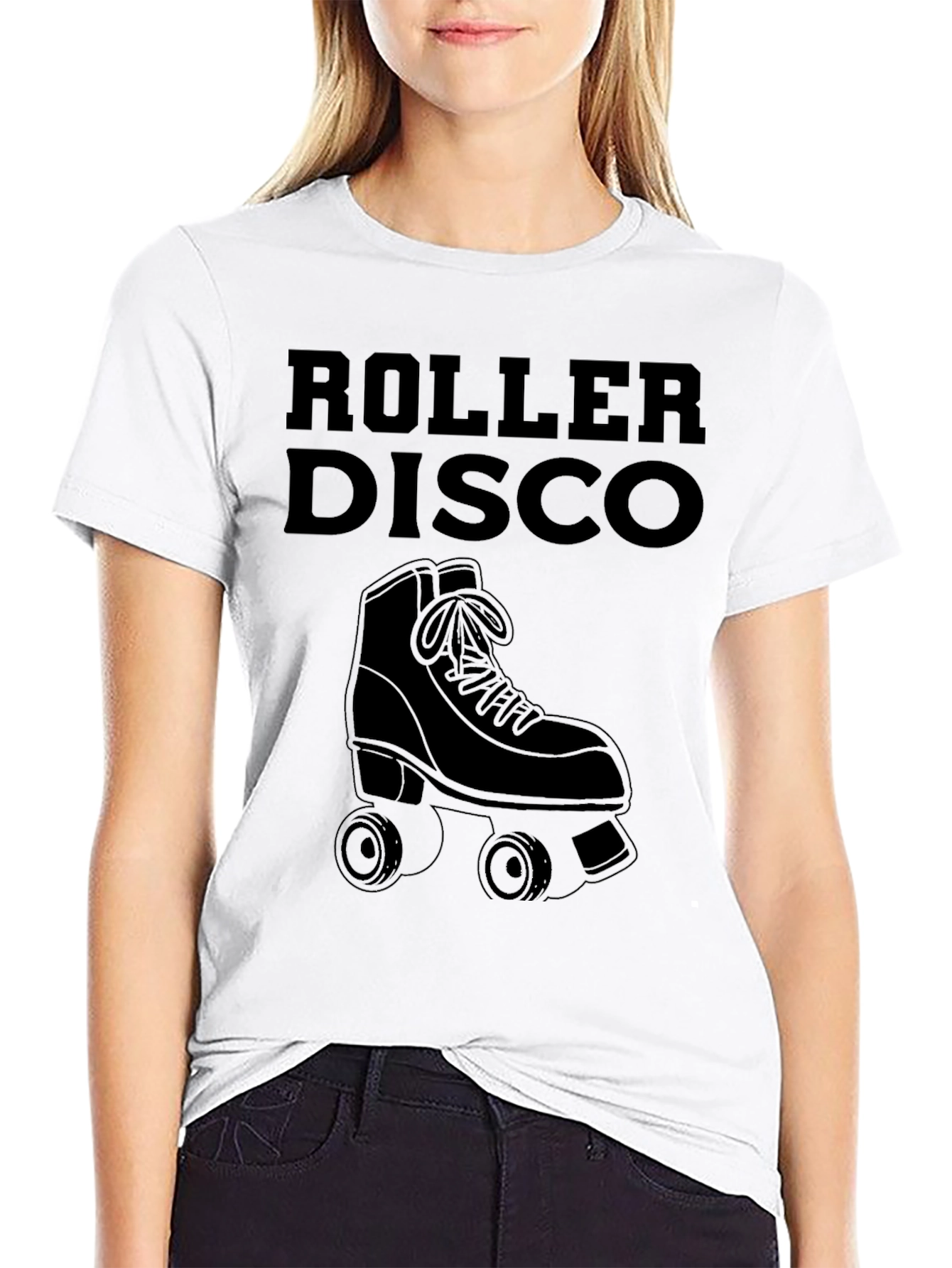 Roller Disco Graphic T-Shirt - Retro Style