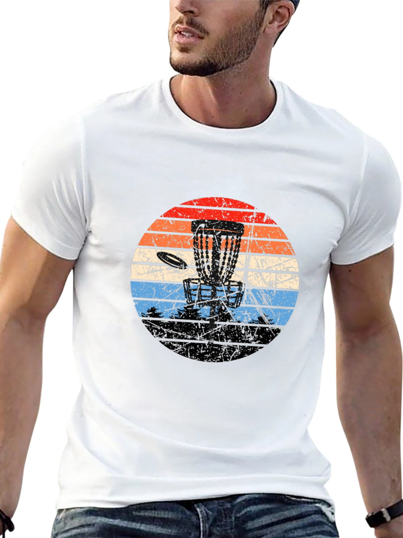 Retro Disc Golf T-Shirt