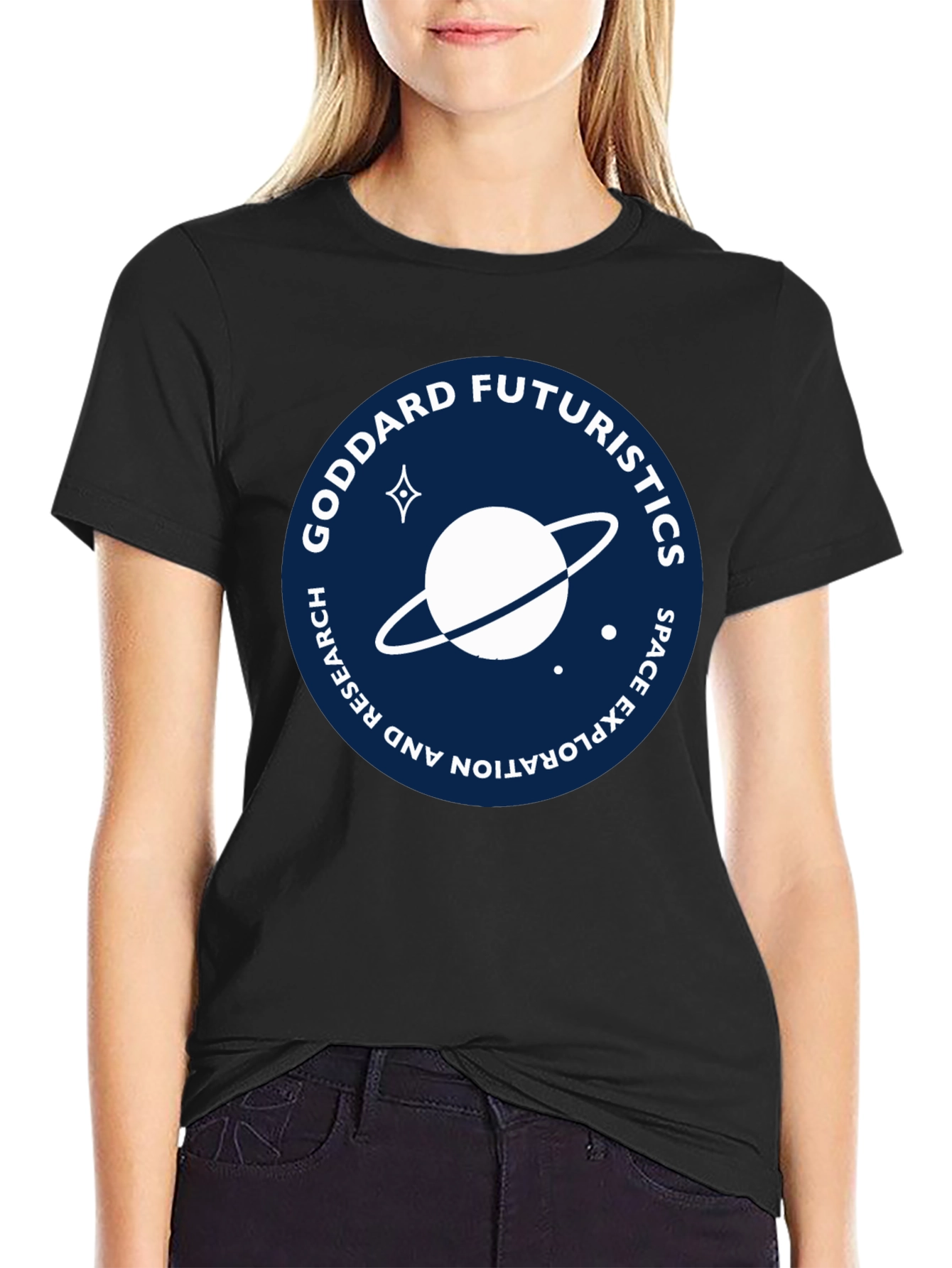 Goddard Futuristics Space Exploration T-Shirt