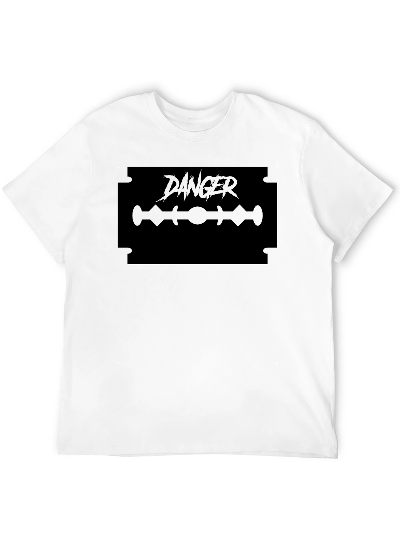 Danger Blade Graphic T-Shirt - Edgy Style