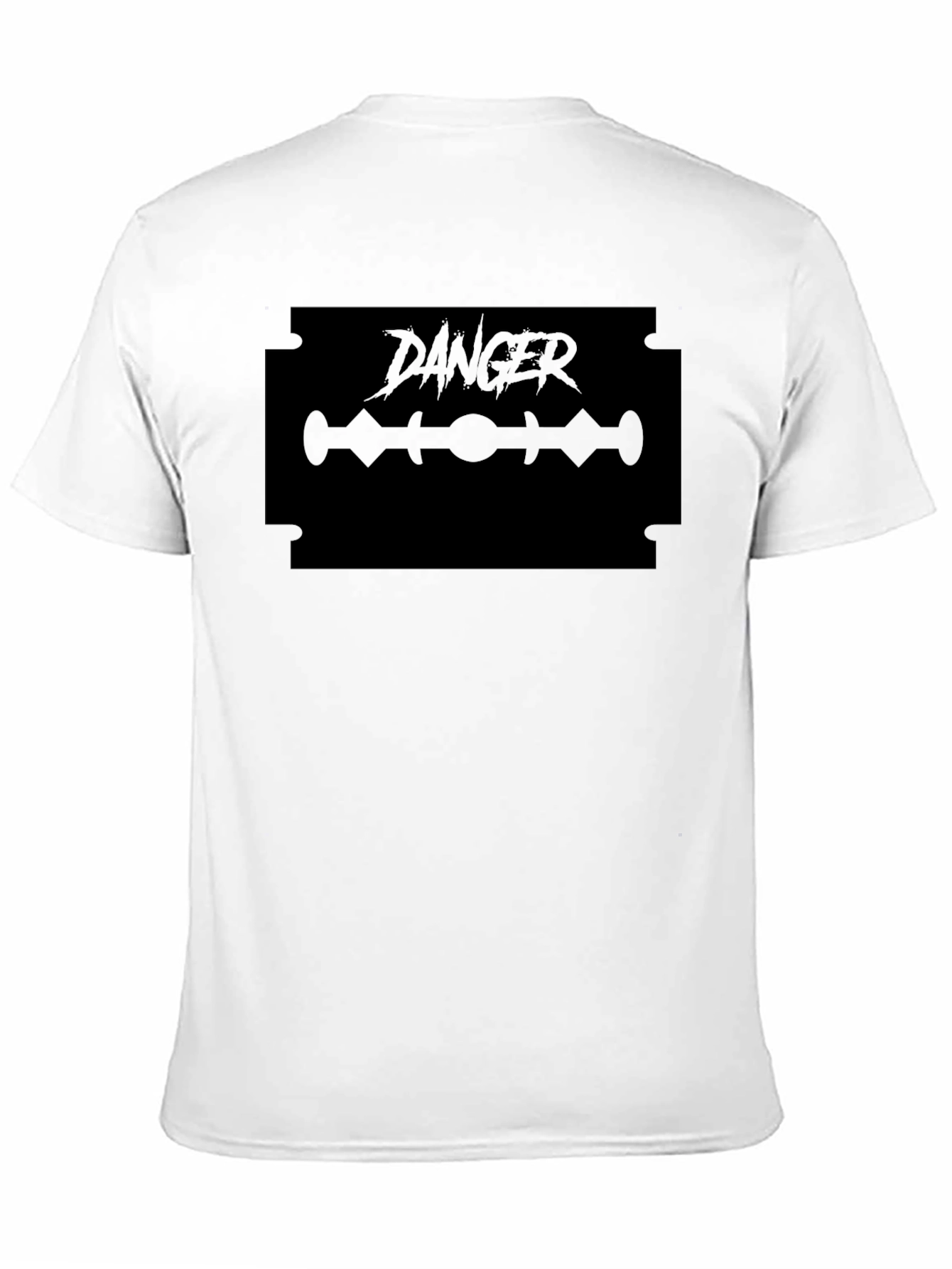 Danger Blade Graphic T-Shirt - Edgy Style