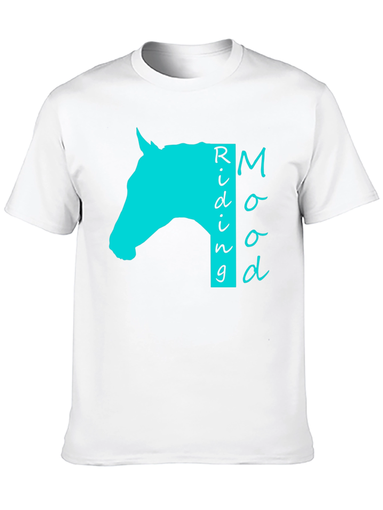 Riding Mood Tee - Equestrian Lifestyle Black T-Shirt