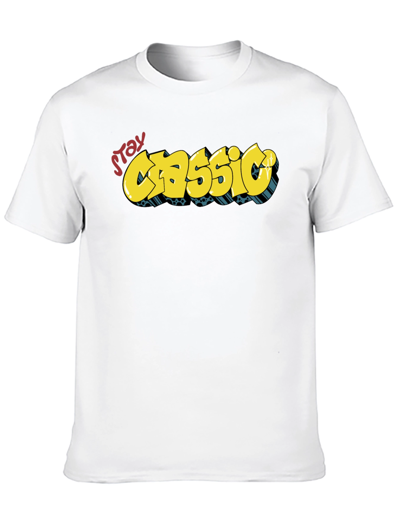 Stay Classic Graphic Tee - Cool Streetwear