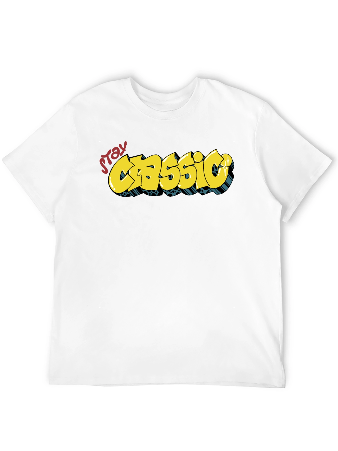 Stay Classic Graphic Tee - Cool Streetwear