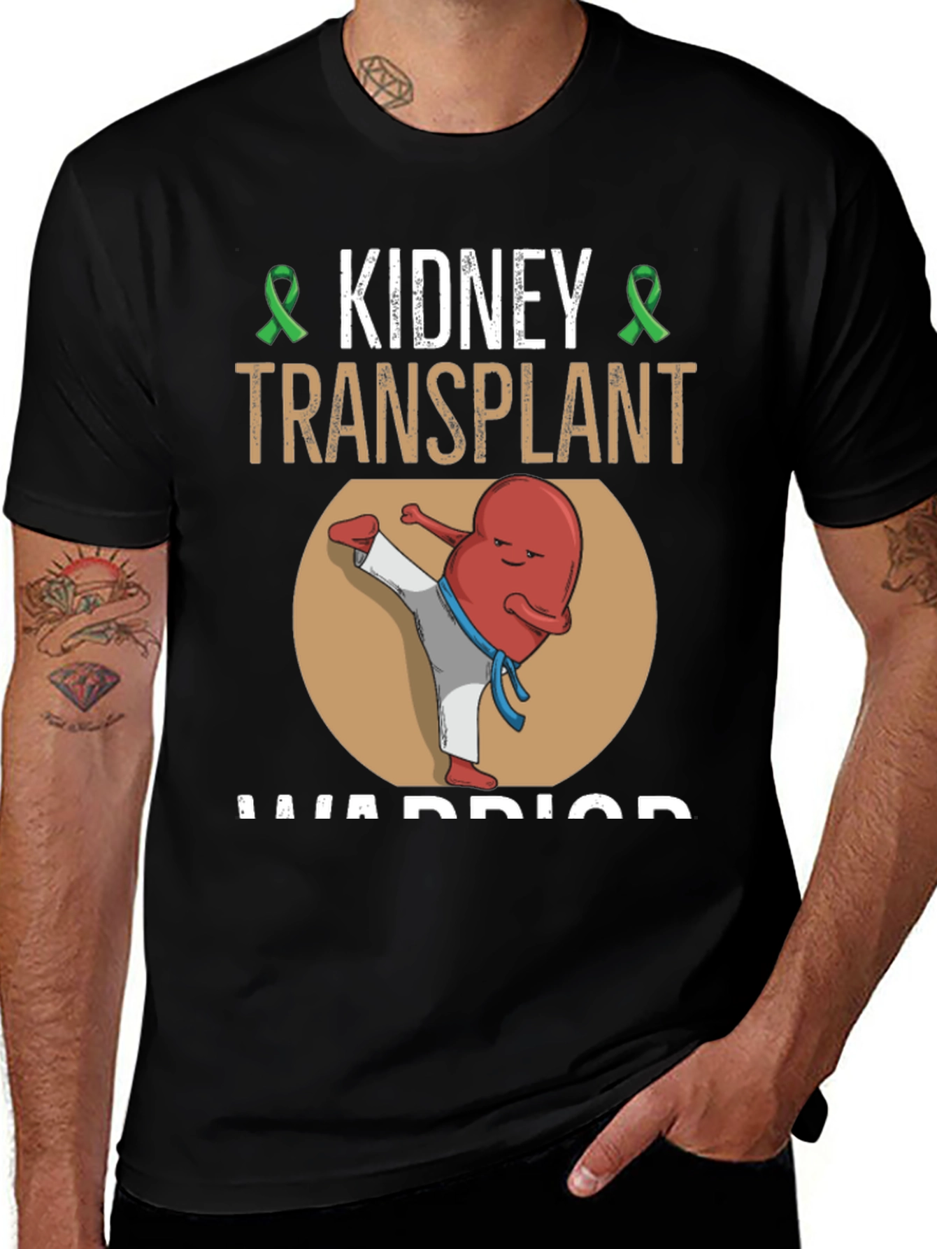 Kidney Transplant Warrior T-Shirt