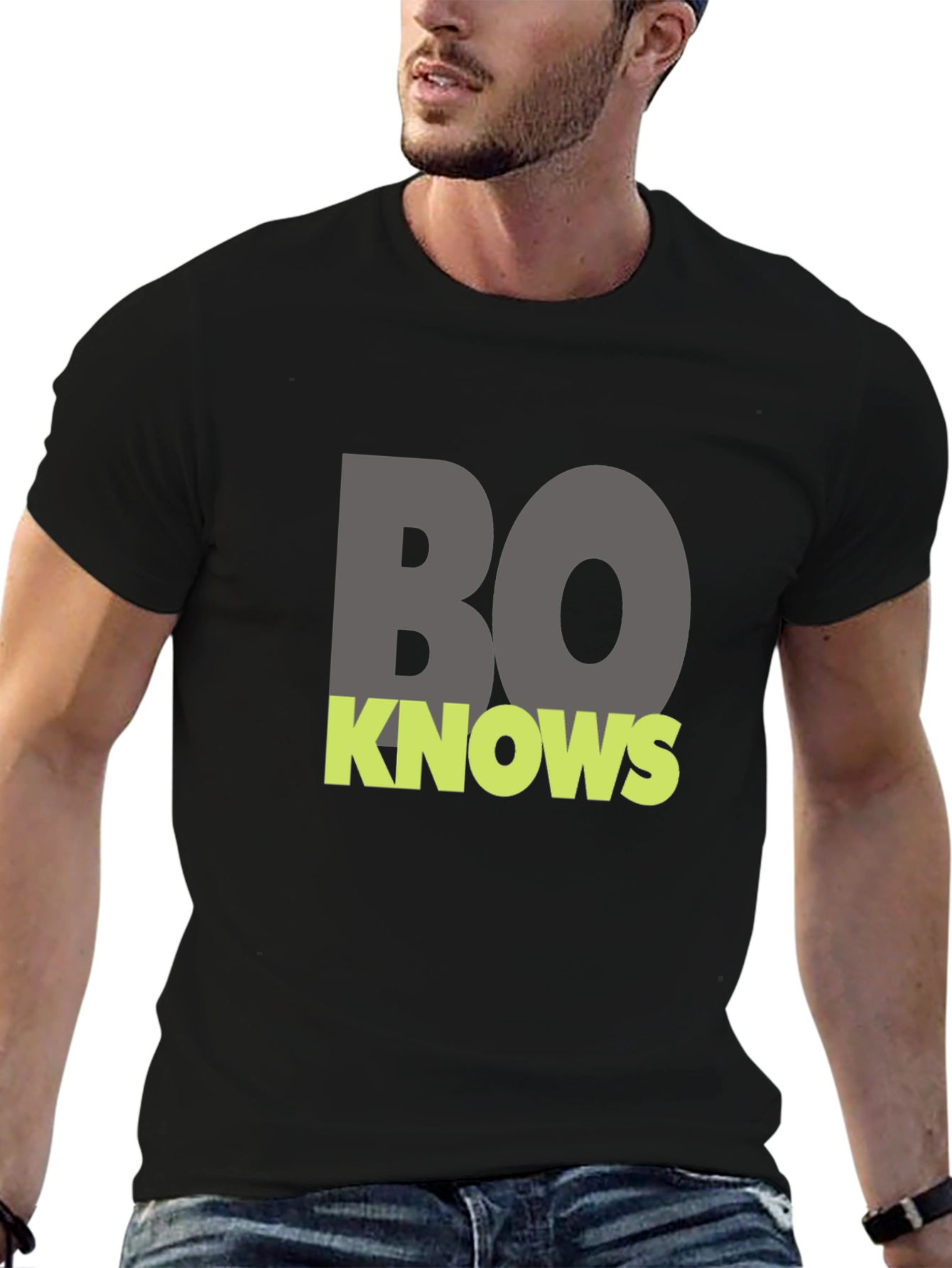 Bo Knows Graphic T-Shirt - Retro Style