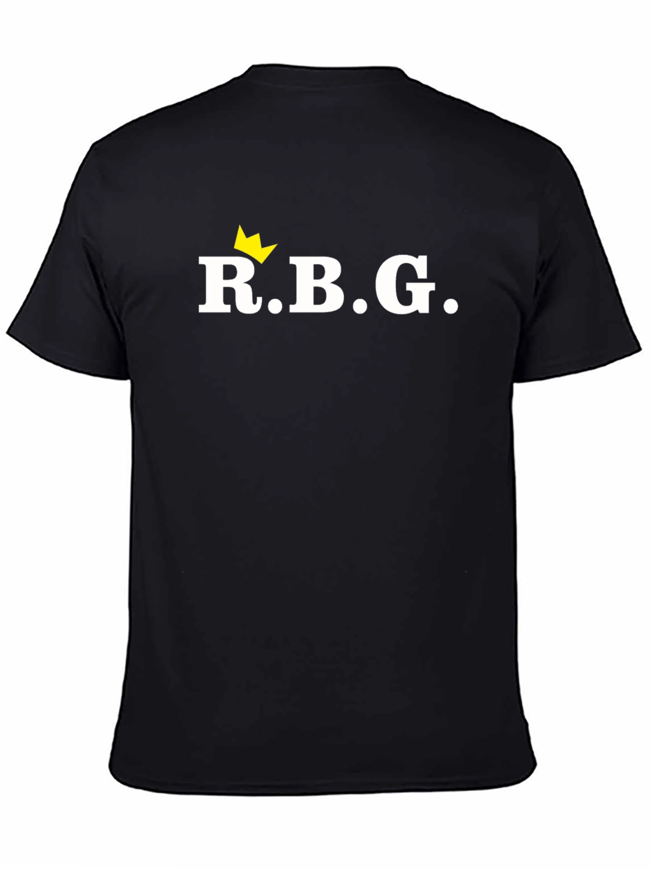 RBG Crown Graphic T-Shirt - Black
