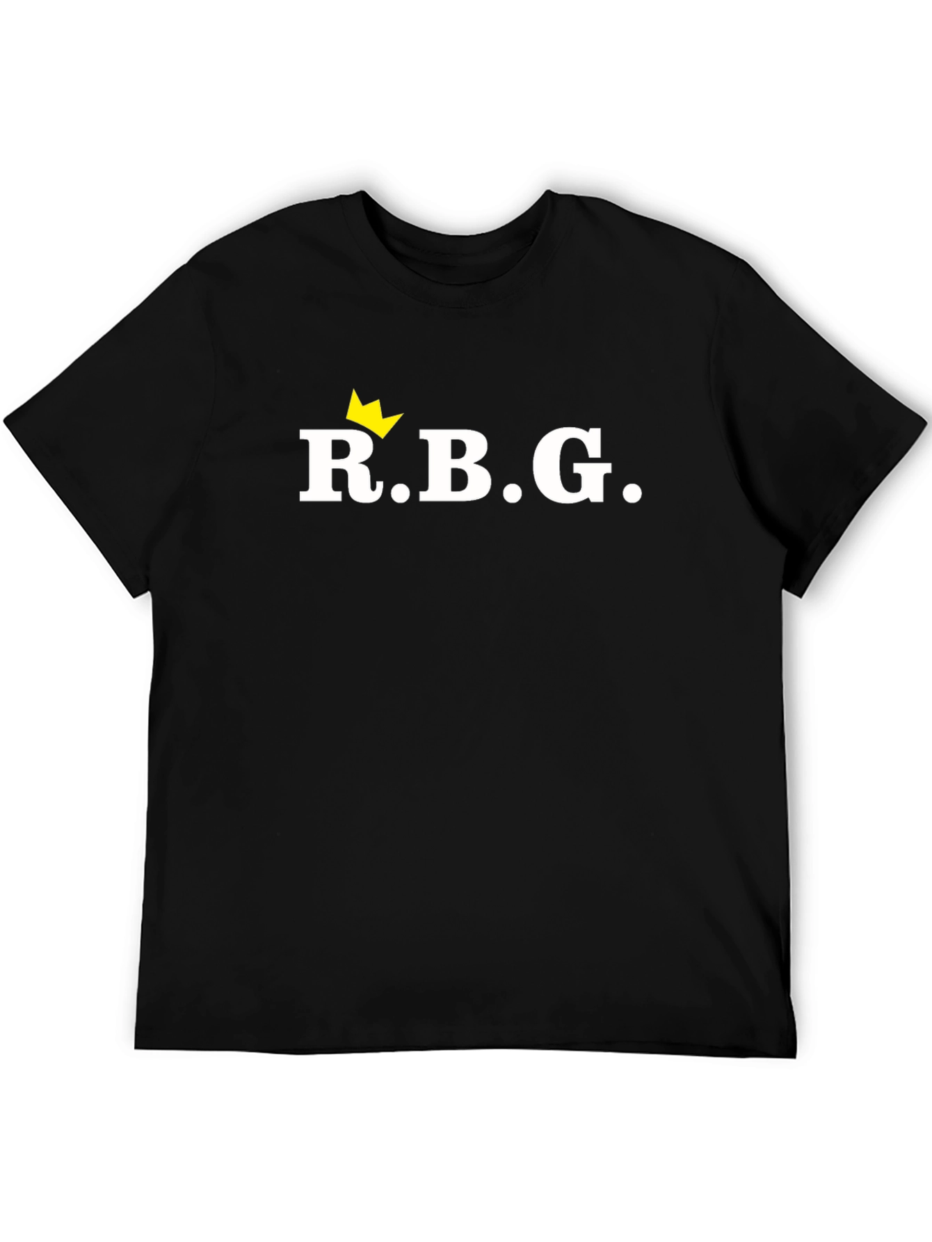RBG Crown Graphic T-Shirt - Black