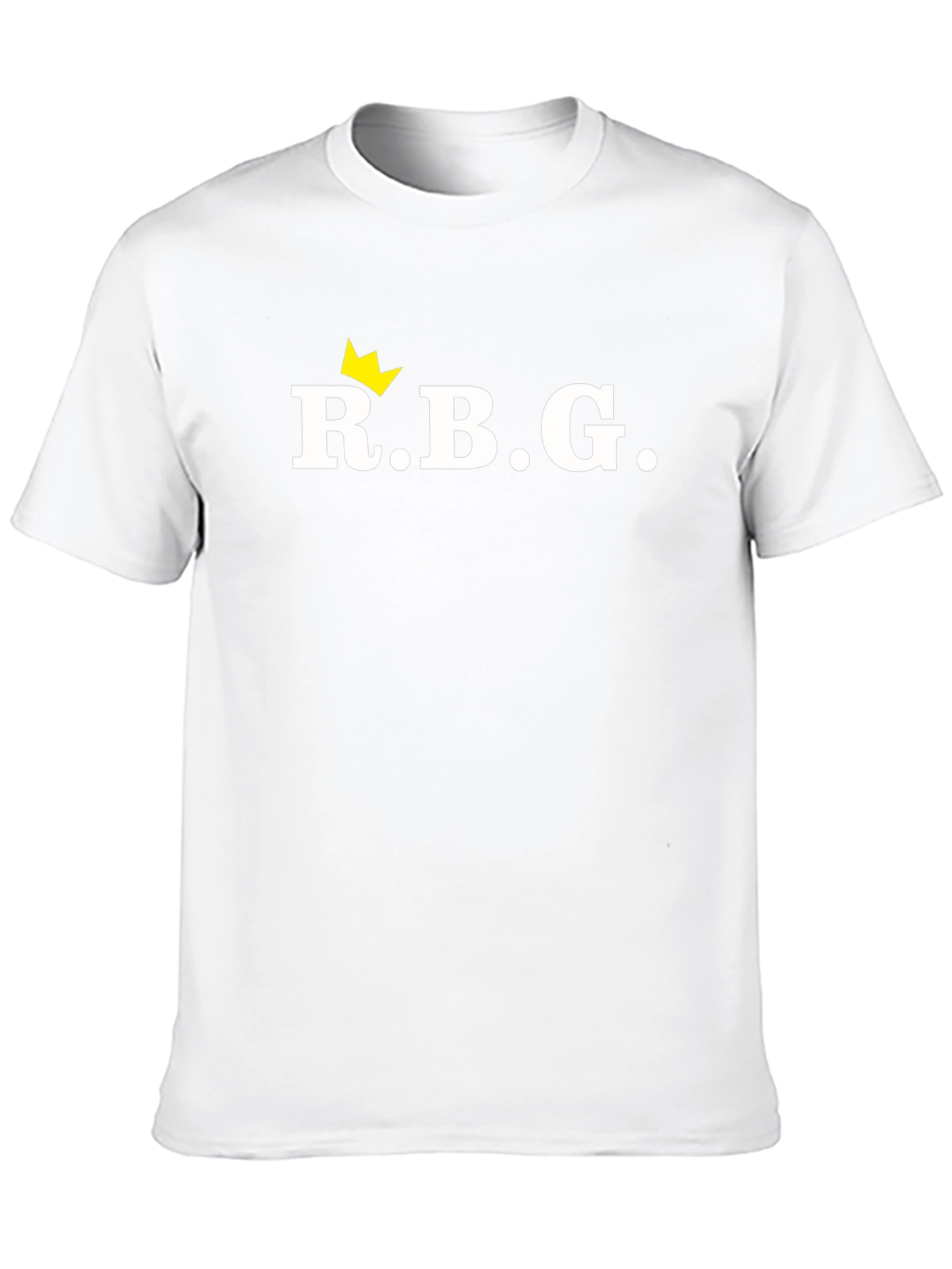 RBG Crown Graphic T-Shirt - Black